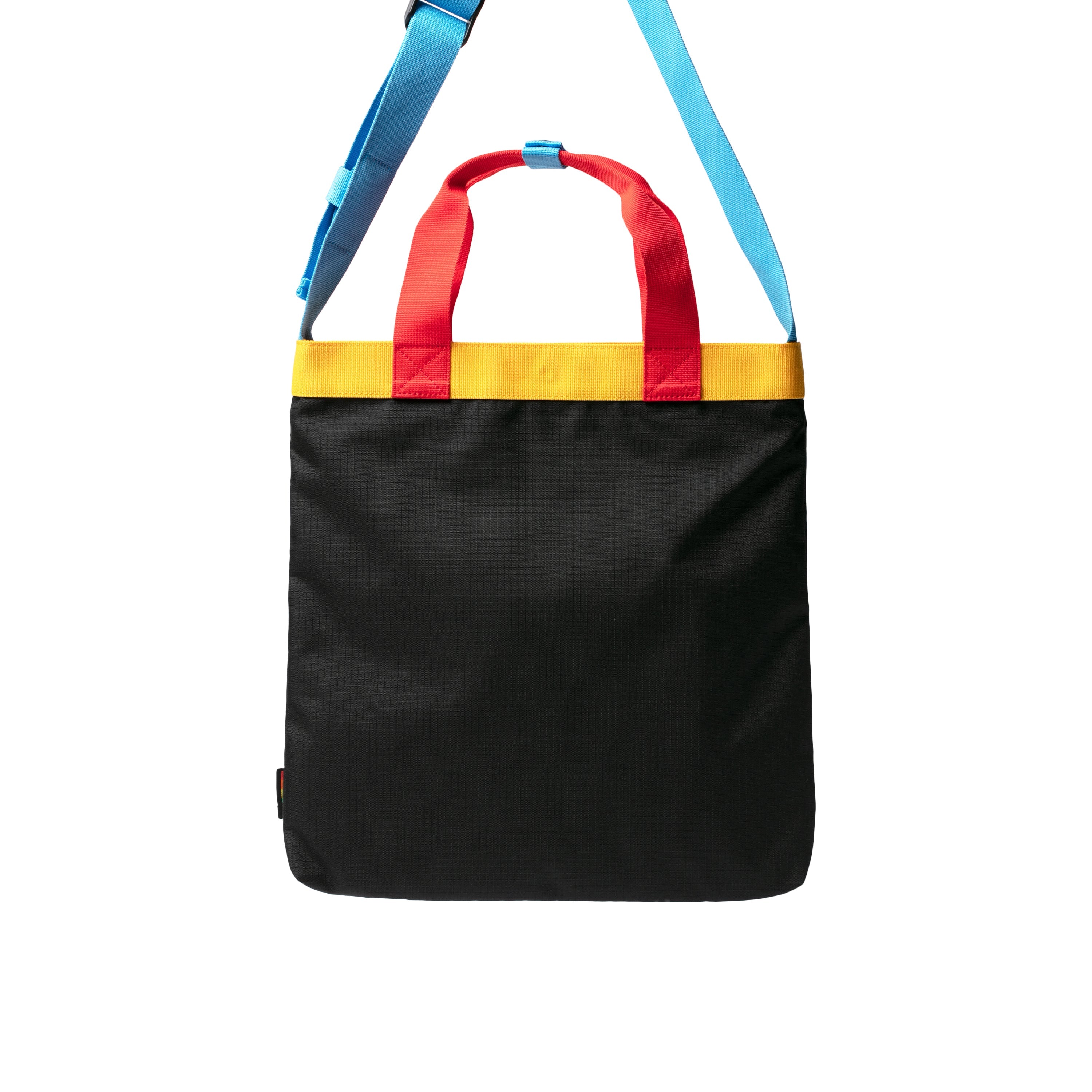 Tote in Ripstop riciclato - Nero/Multi