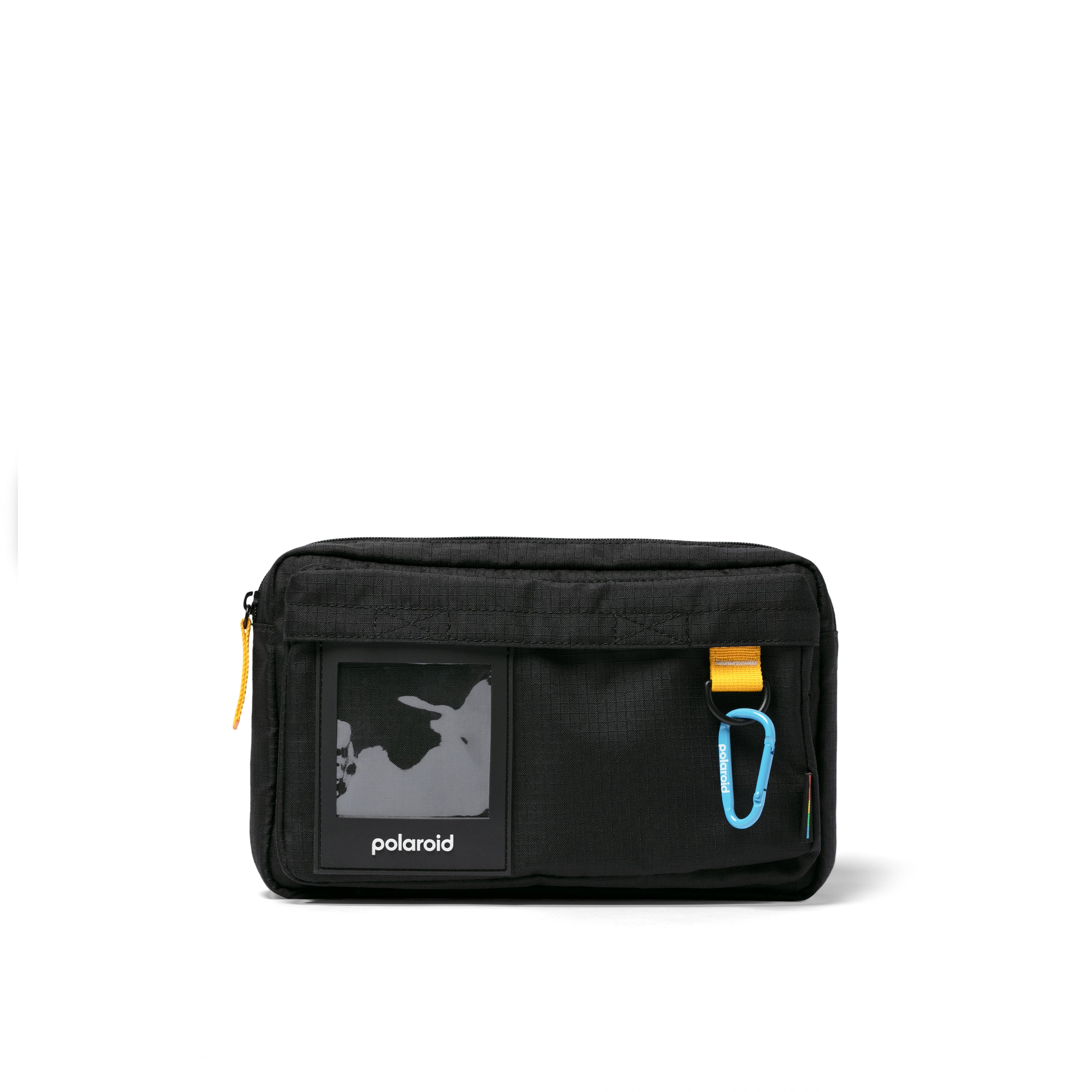 Borsa a tracolla in Ripstop riciclato - Nero