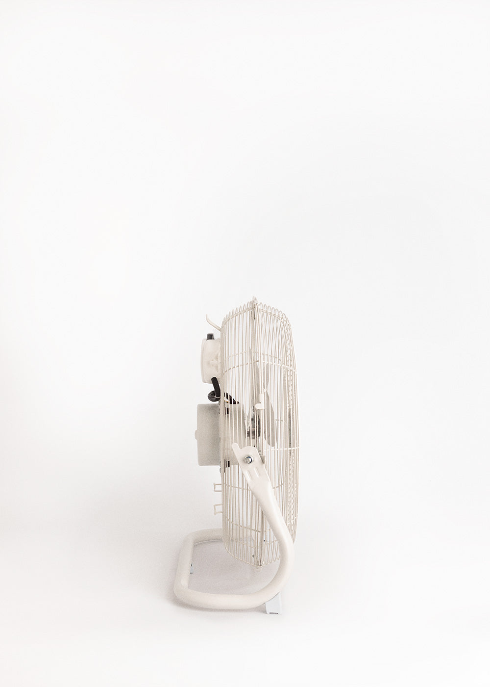 Air Floor Retro - Ventilatore industriale da pavimento - 16" - Bianco sporco