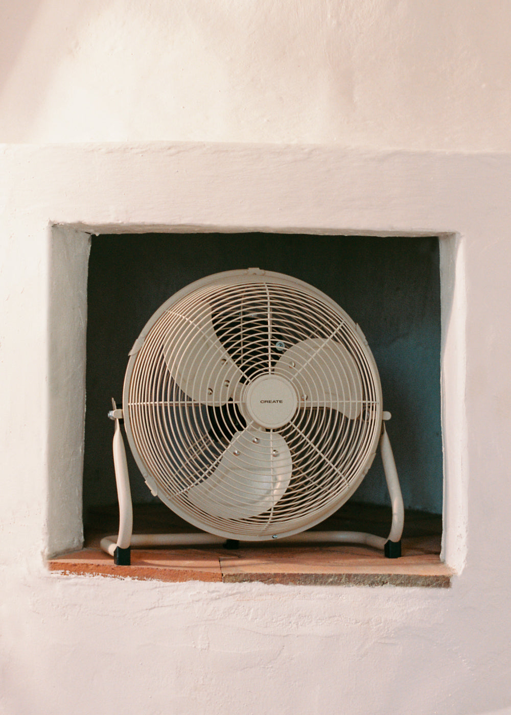 Air Floor Retro - Ventilatore industriale - 12" - Sabbia