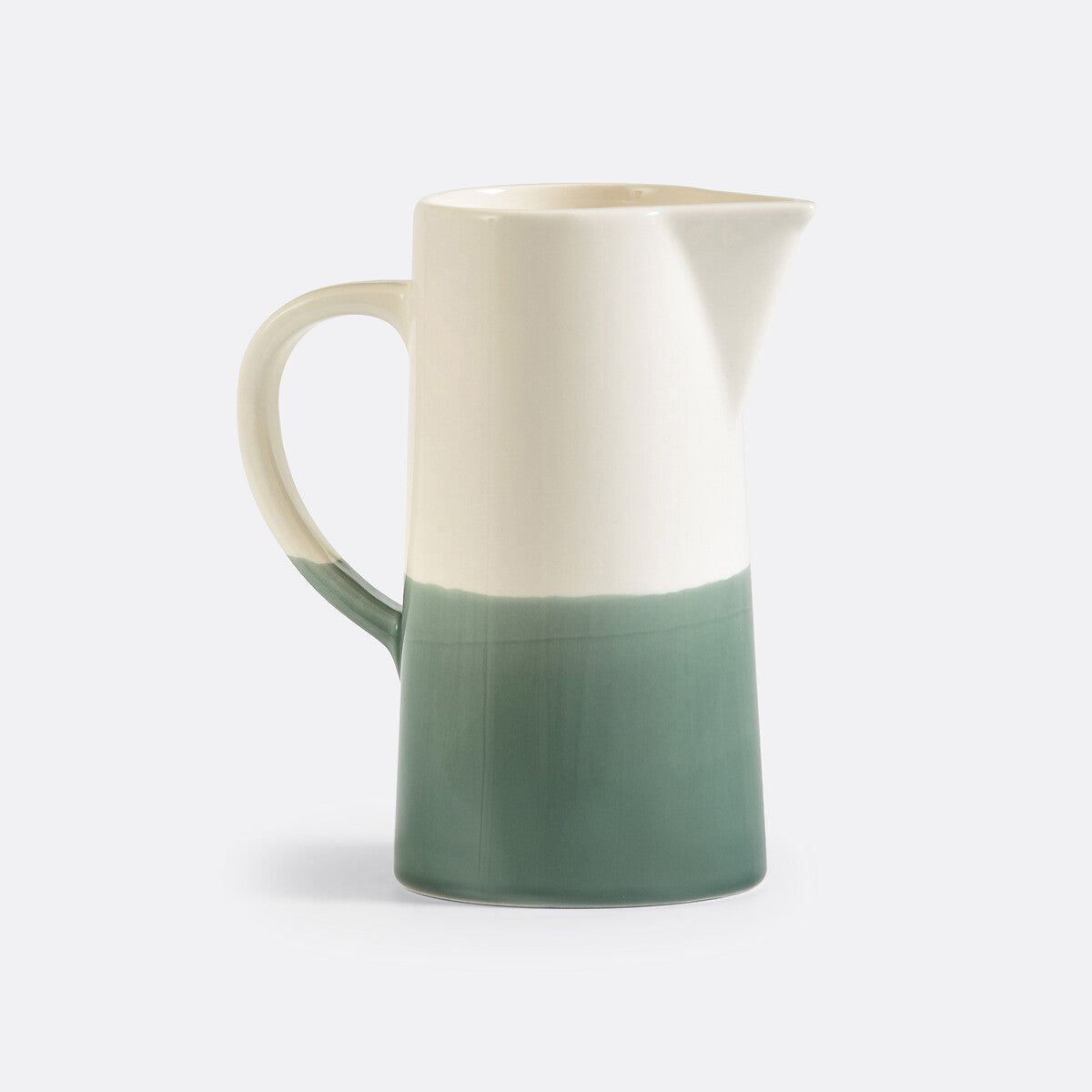 Carafe bicolore céramique