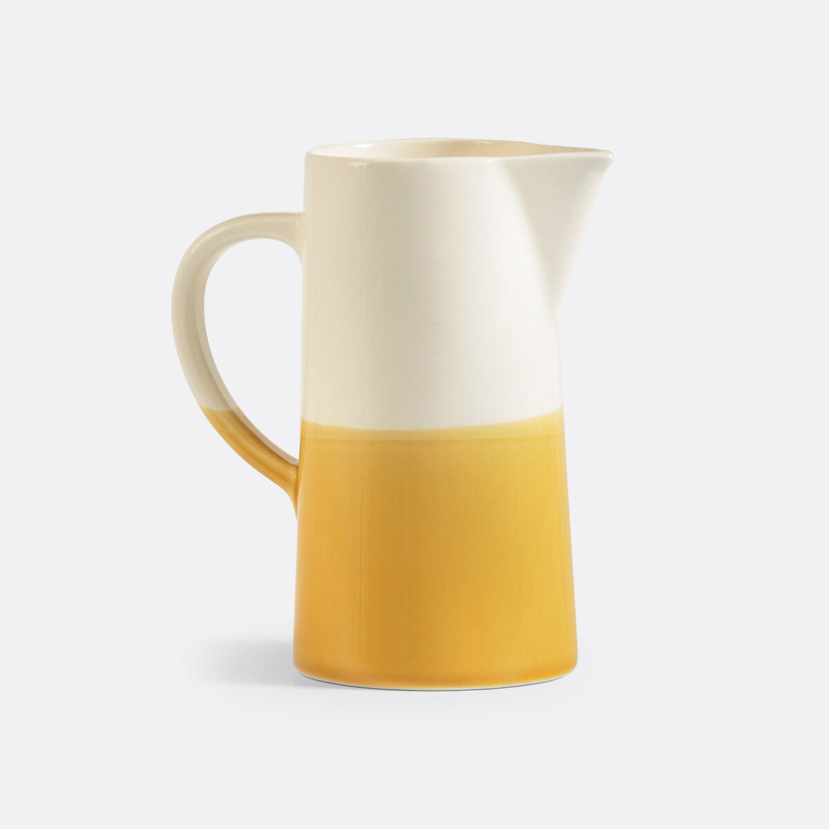 Carafe bicolore céramique