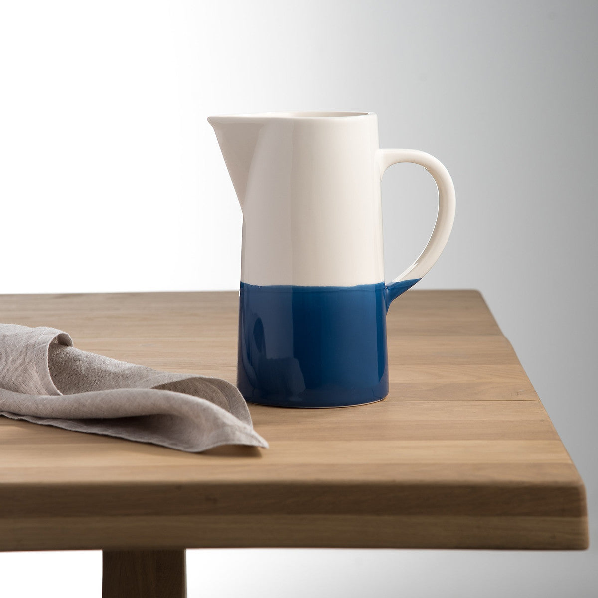 Carafe bicolore céramique