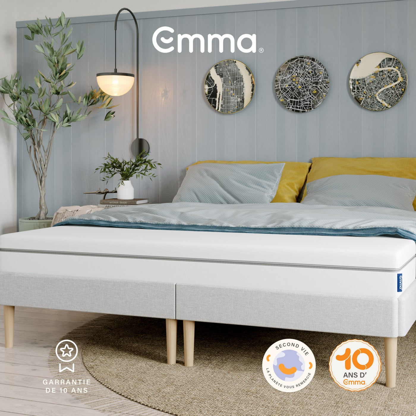 Un materasso rigido - ricondizionato