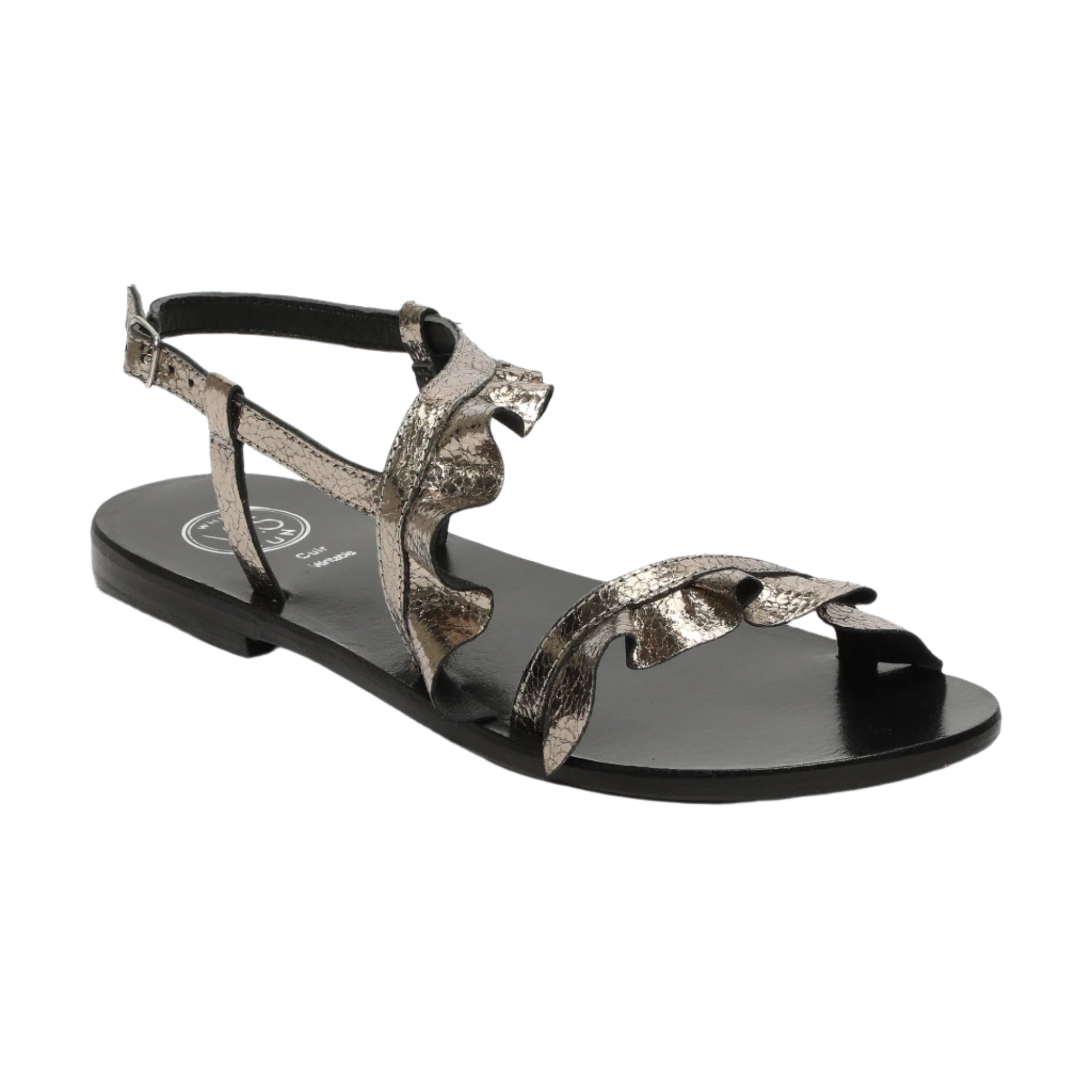 Sandali Harper - Peltro screziato - Grigio