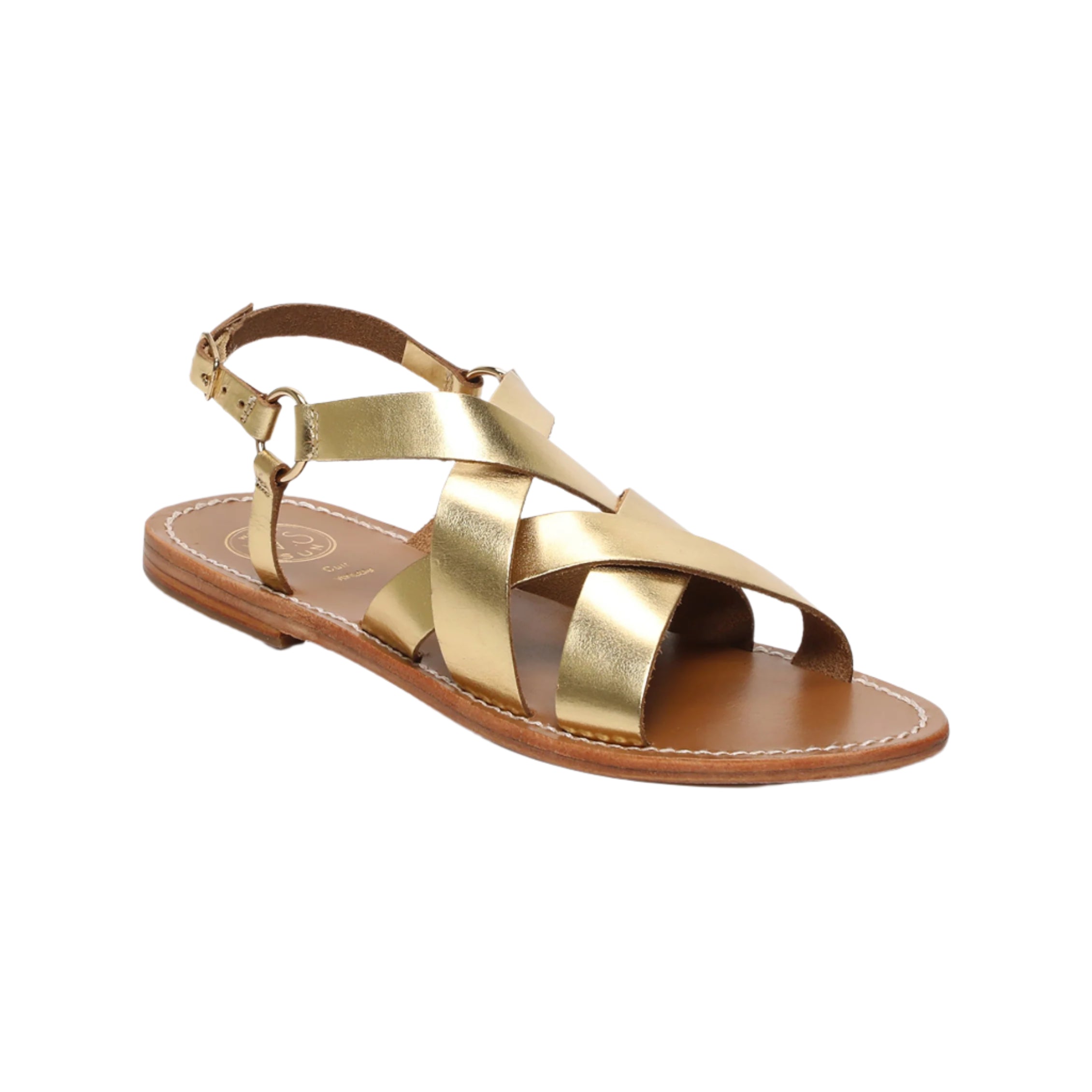 Sandali Ella - Buff oro scuro - Oro scuro