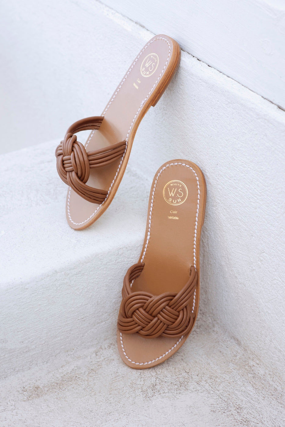 Mules Ellie - Nappa di pecora color cammello - Cammello