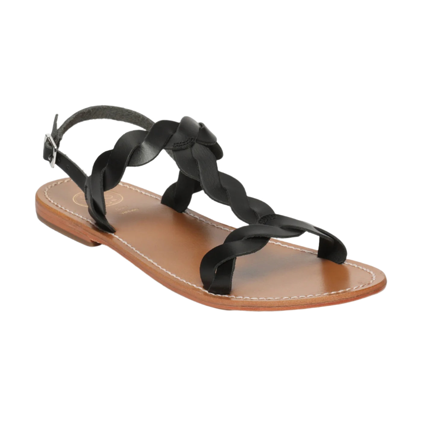 Sandali Burke - Nero Buff - Nero