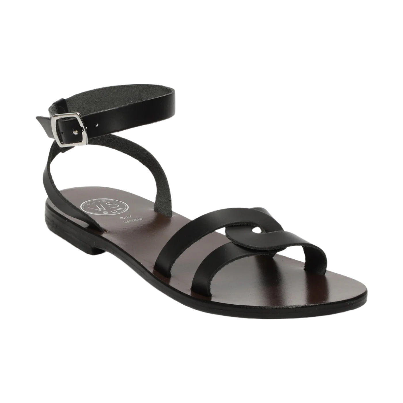 Sandali Dario - Nero Buff - Nero