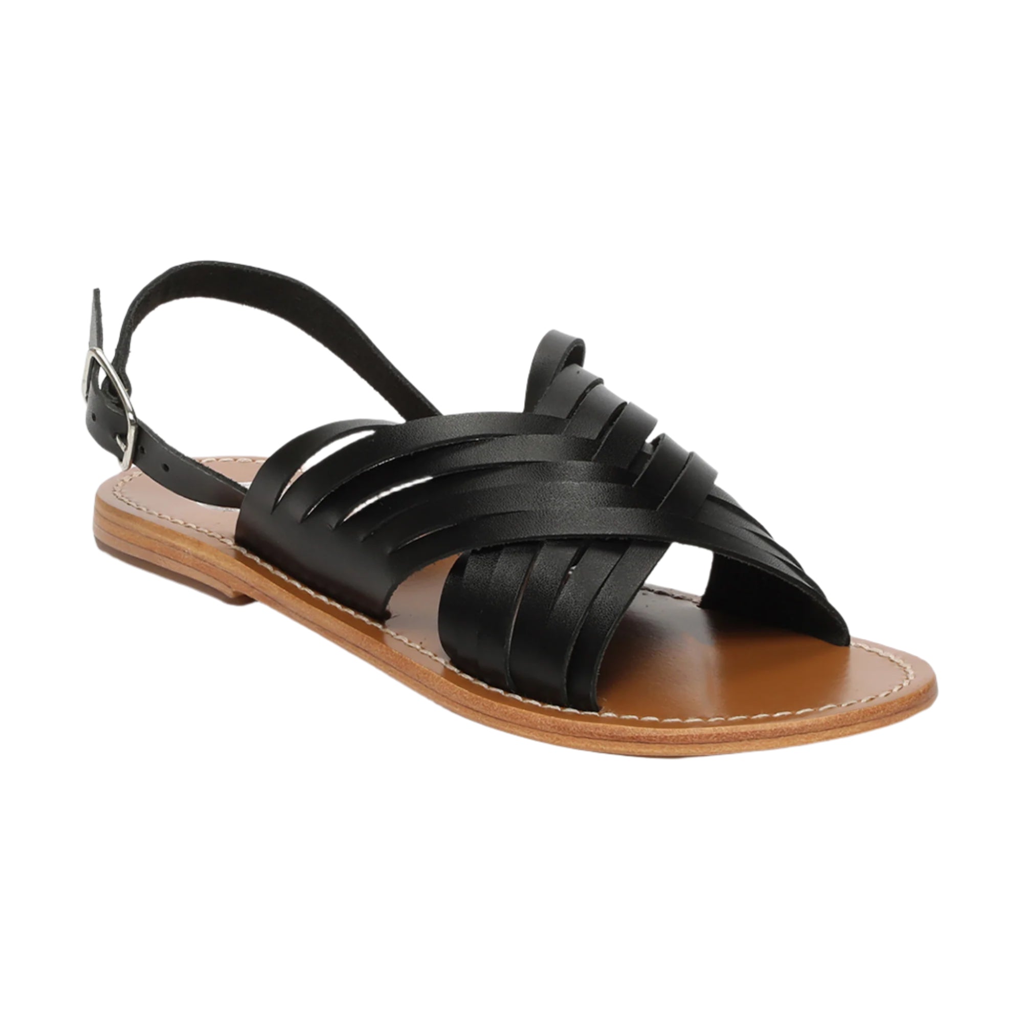 Sandali Trinity - Nero Buff - Nero