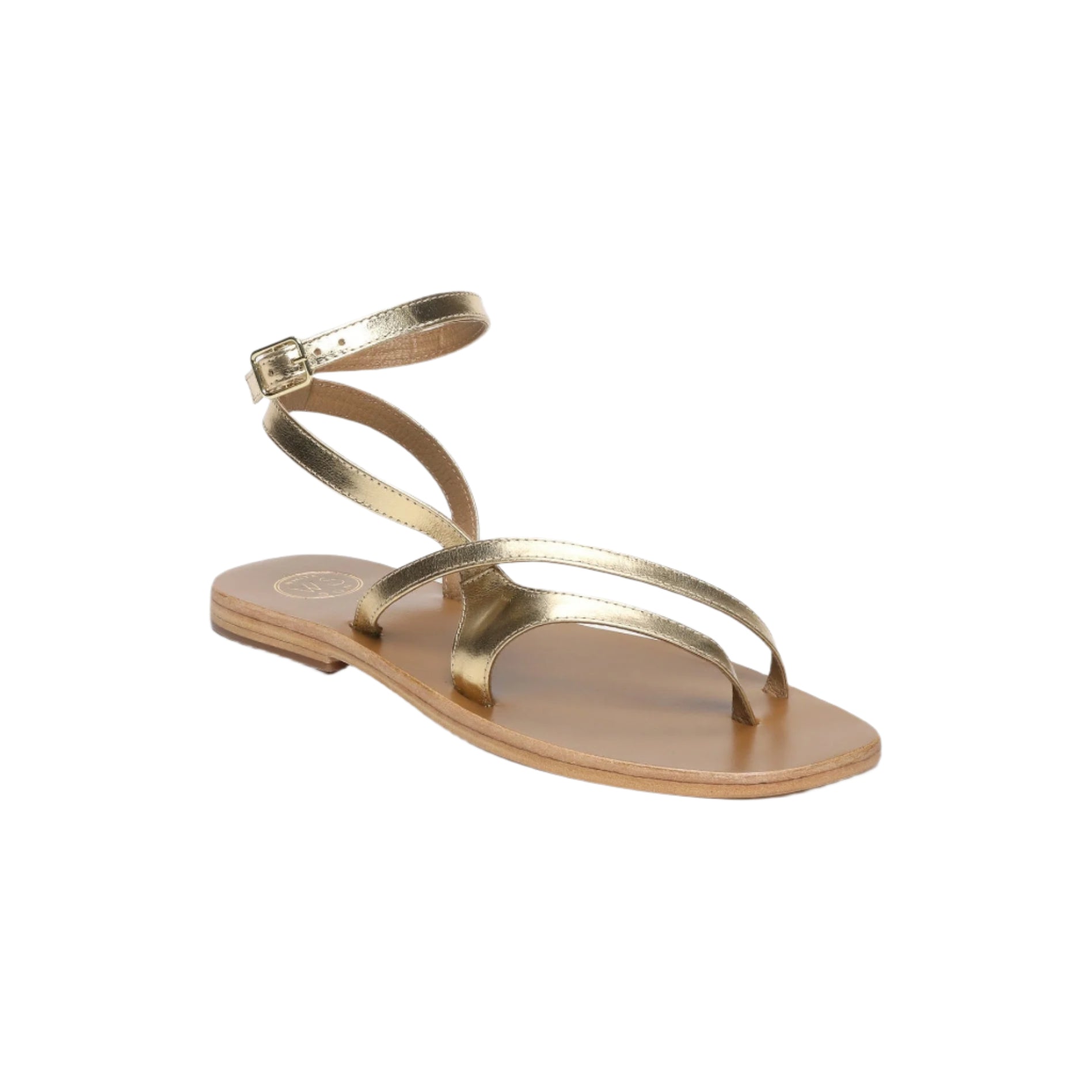 Sandali Tinley - Pelle di capra oro scuro - Oro scuro