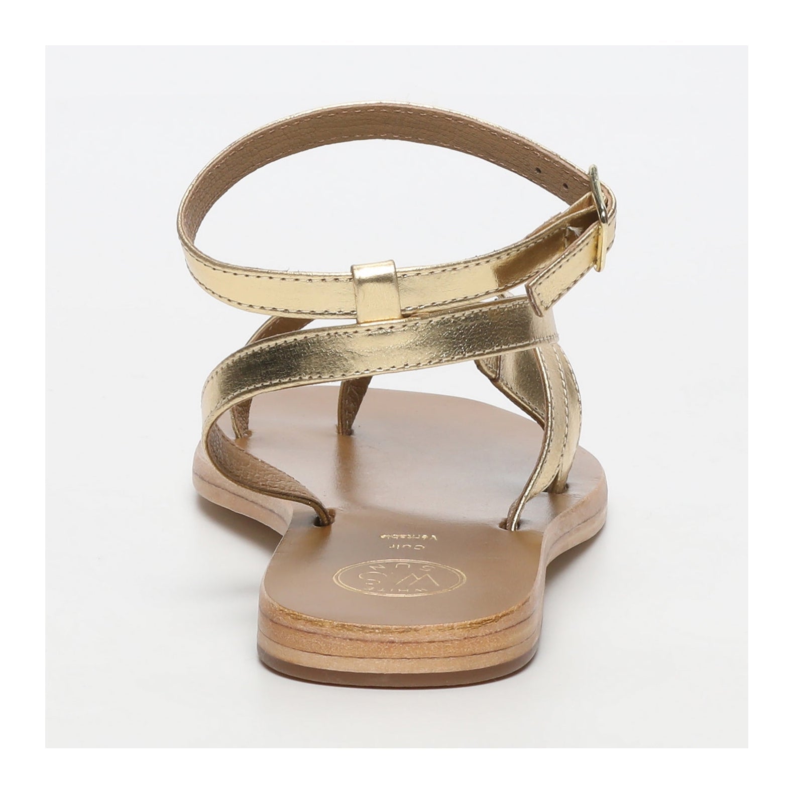 Sandales Tinley - Dark Gold Goat Leather - Dark Gold