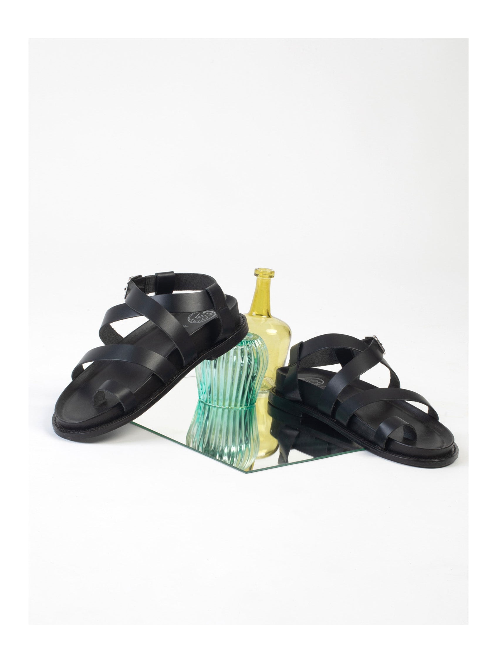 Sandali Munera - Nero Buff - Nero