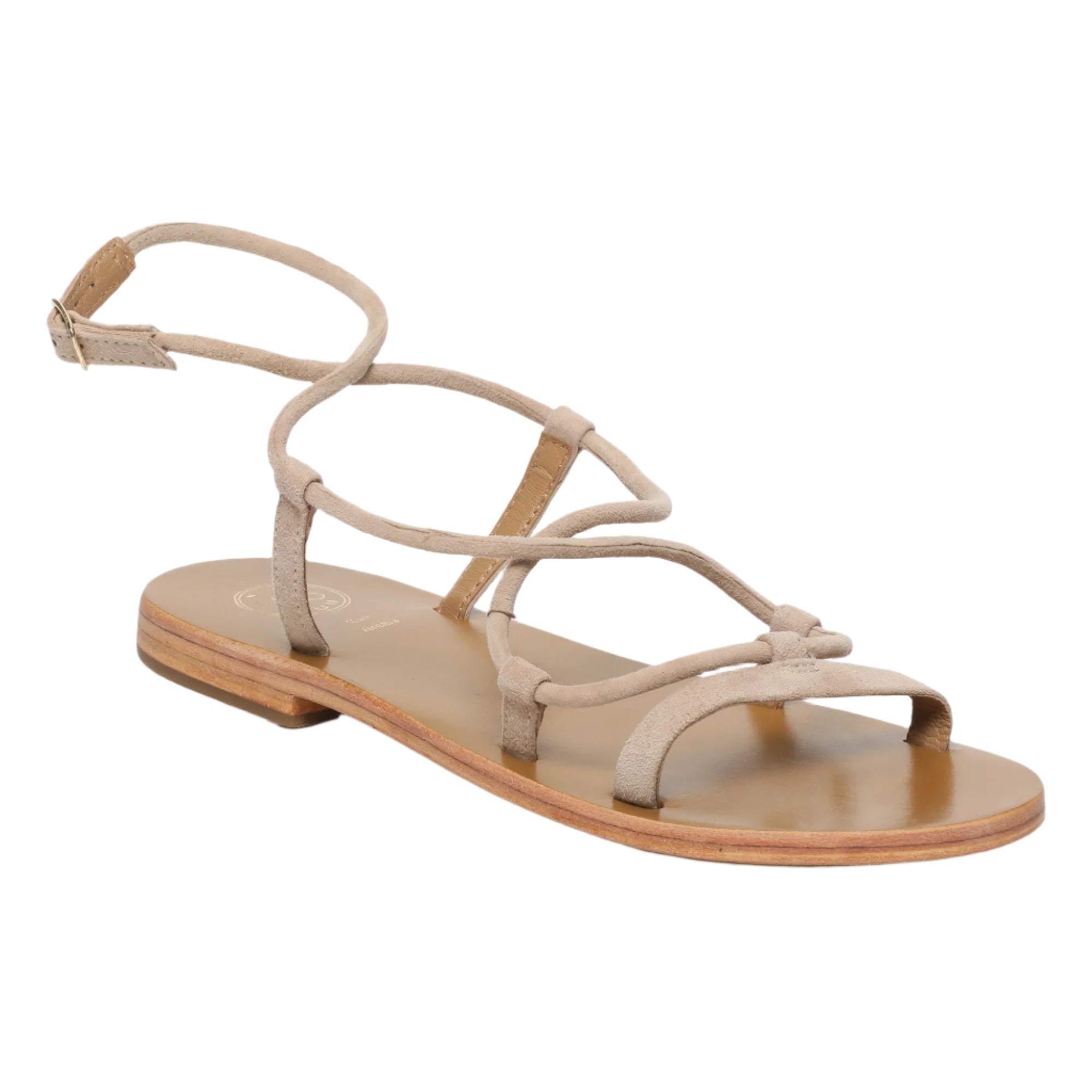 Sandali Taylee - Camoscio di capra beige chiaro - Beige chiaro