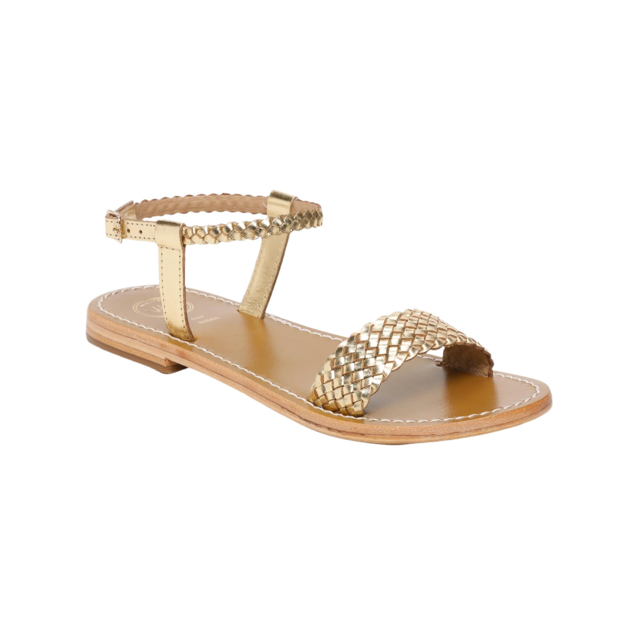 Sandali Saboga - Oro scuro Buff - Oro scuro