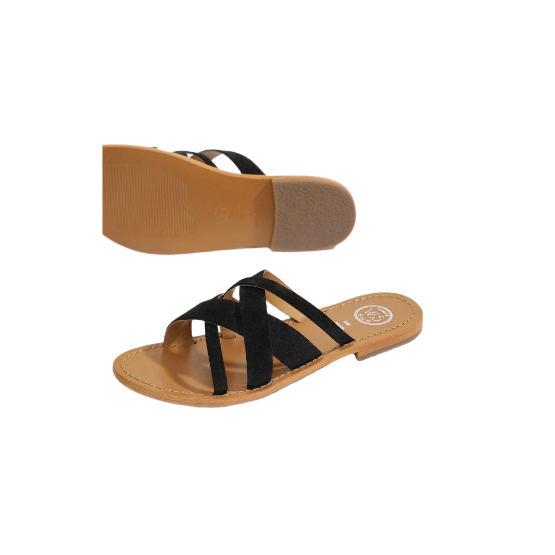 Mules Clot - Camoscio di capra nero - Nero