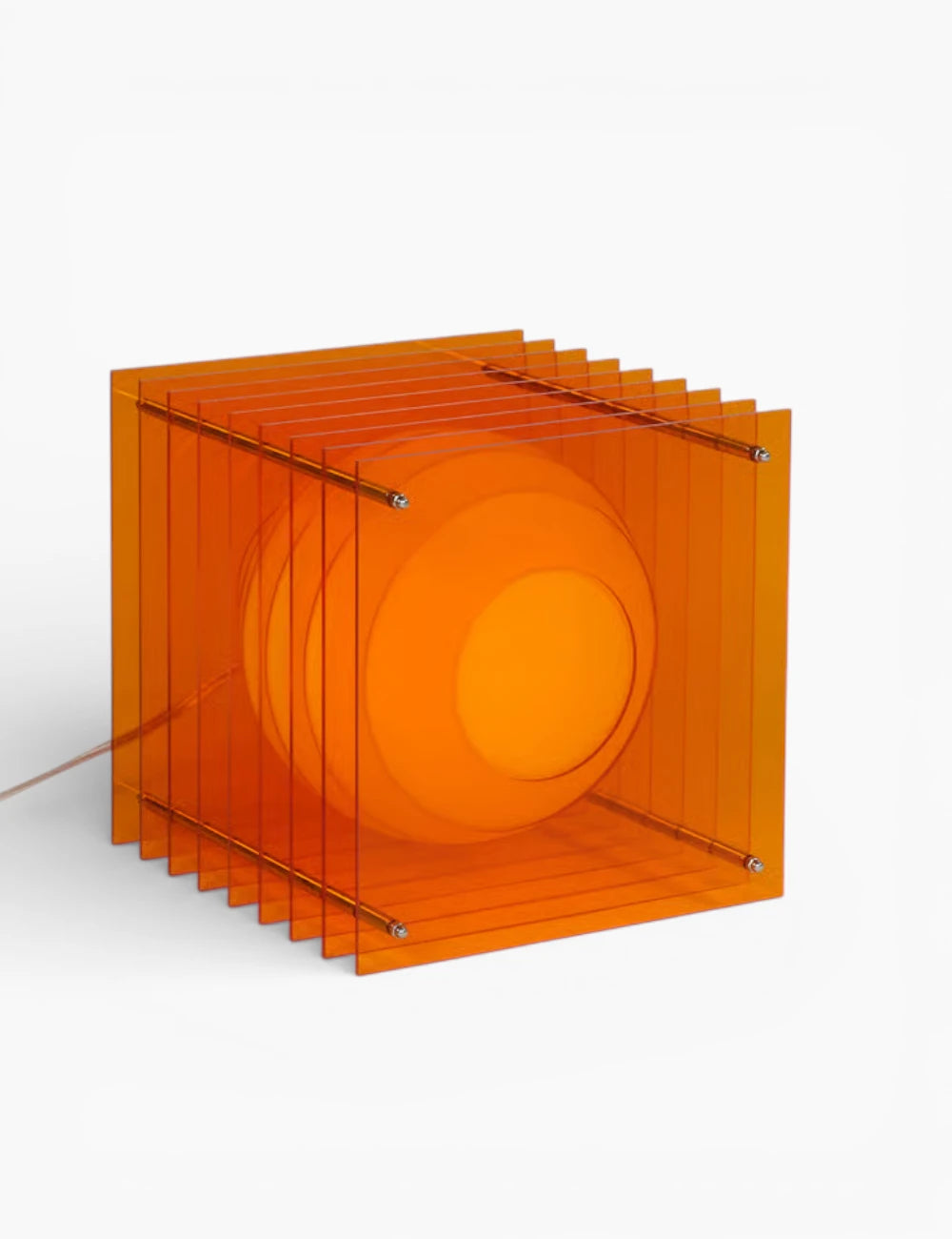 Lop Big Square plastic table lamp