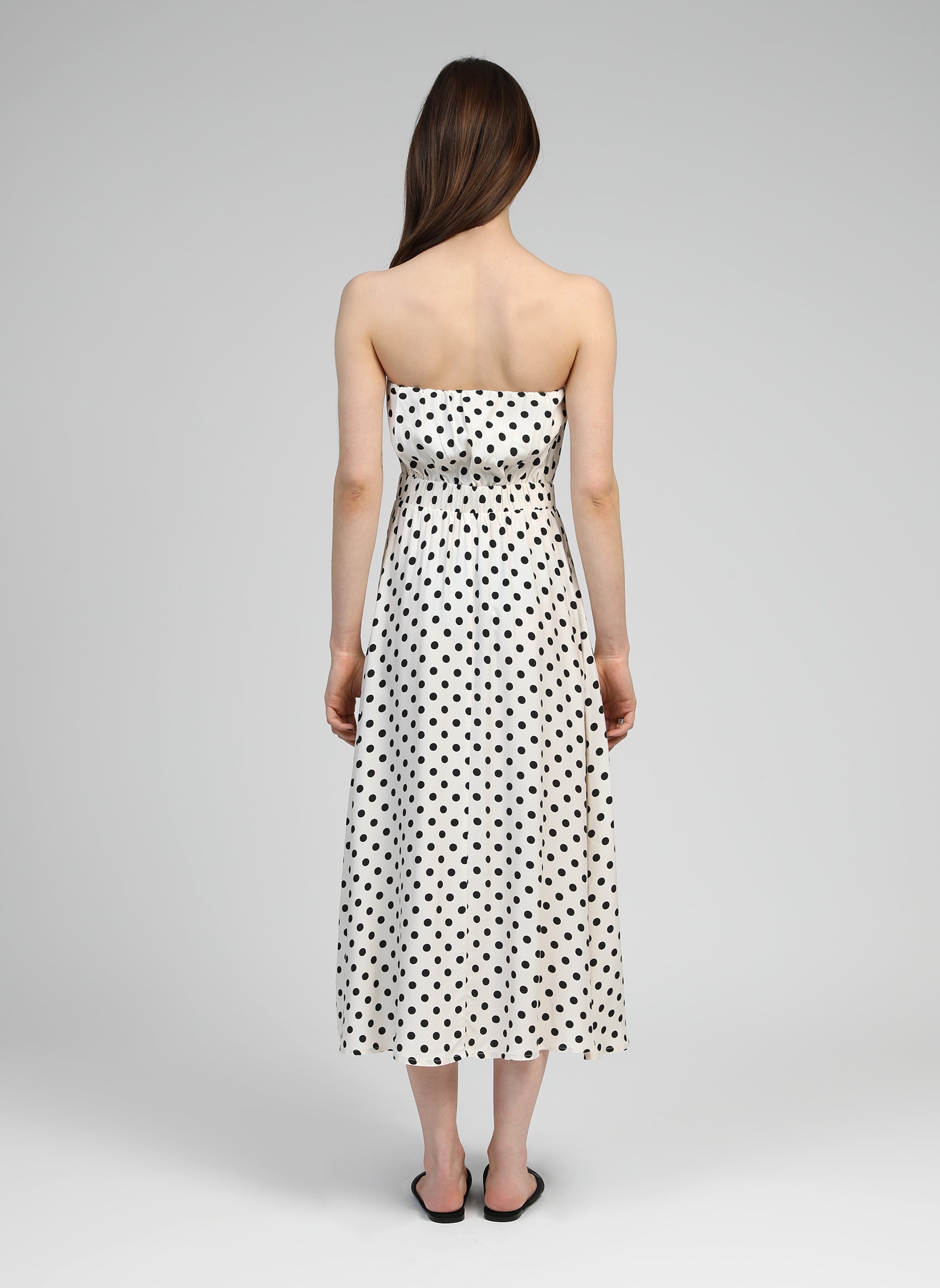 Maxi abito nero Mikitry Palinto