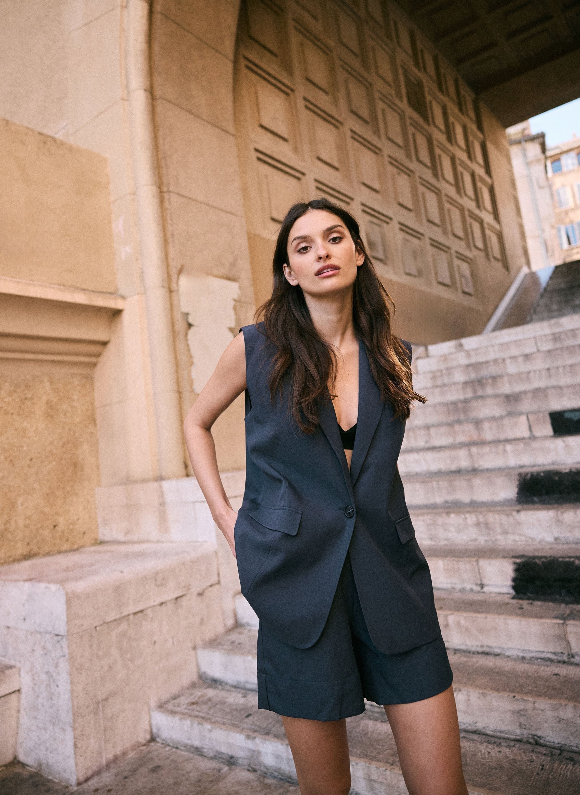 Pantaloncini Pakita Indigo