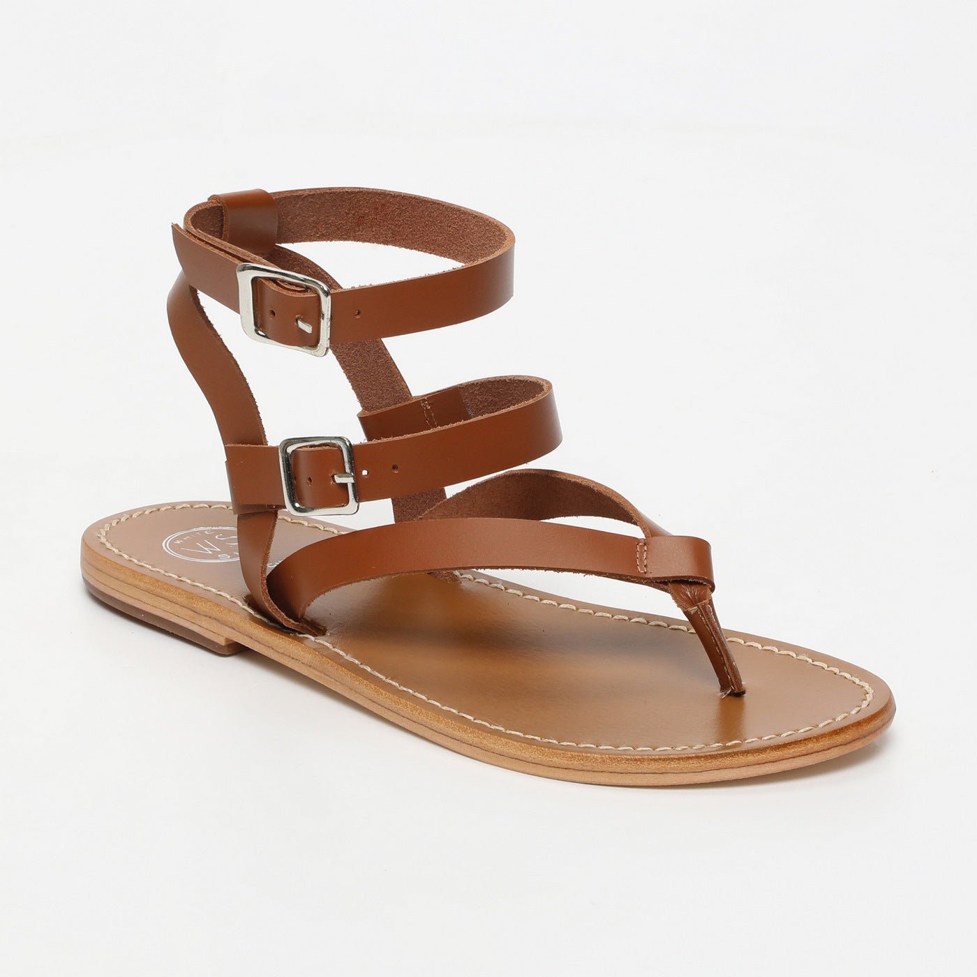 Thea Sandals - Camel Buff - Camel