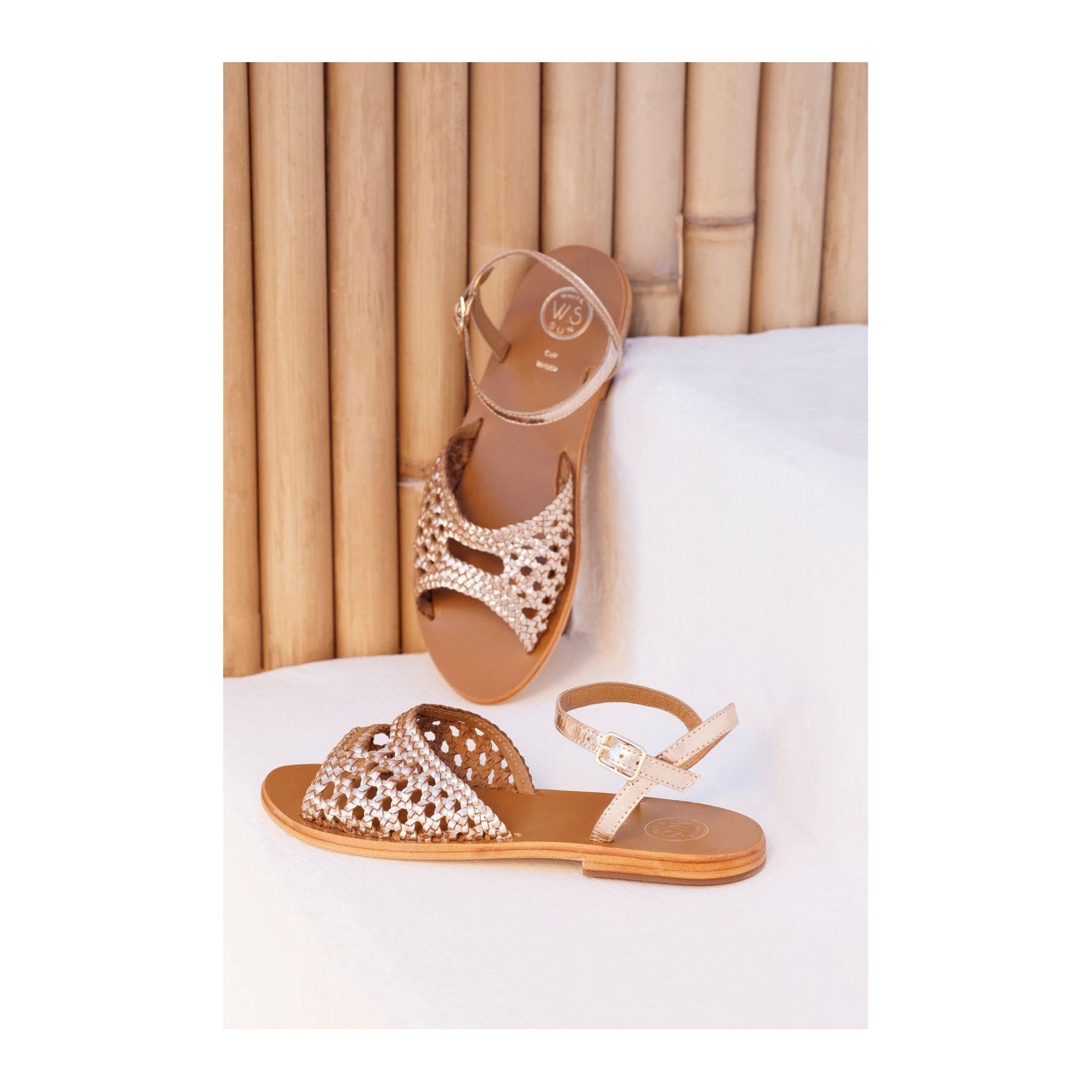 Sandali Basanti - Pelle di capra oro - Oro