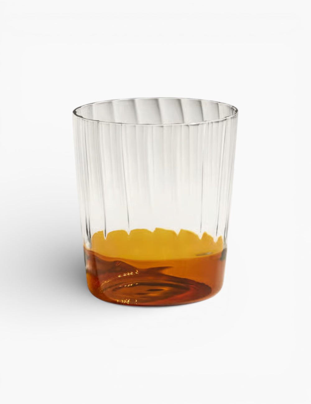 Eclat transparent glass tumbler / Hand-blown glass