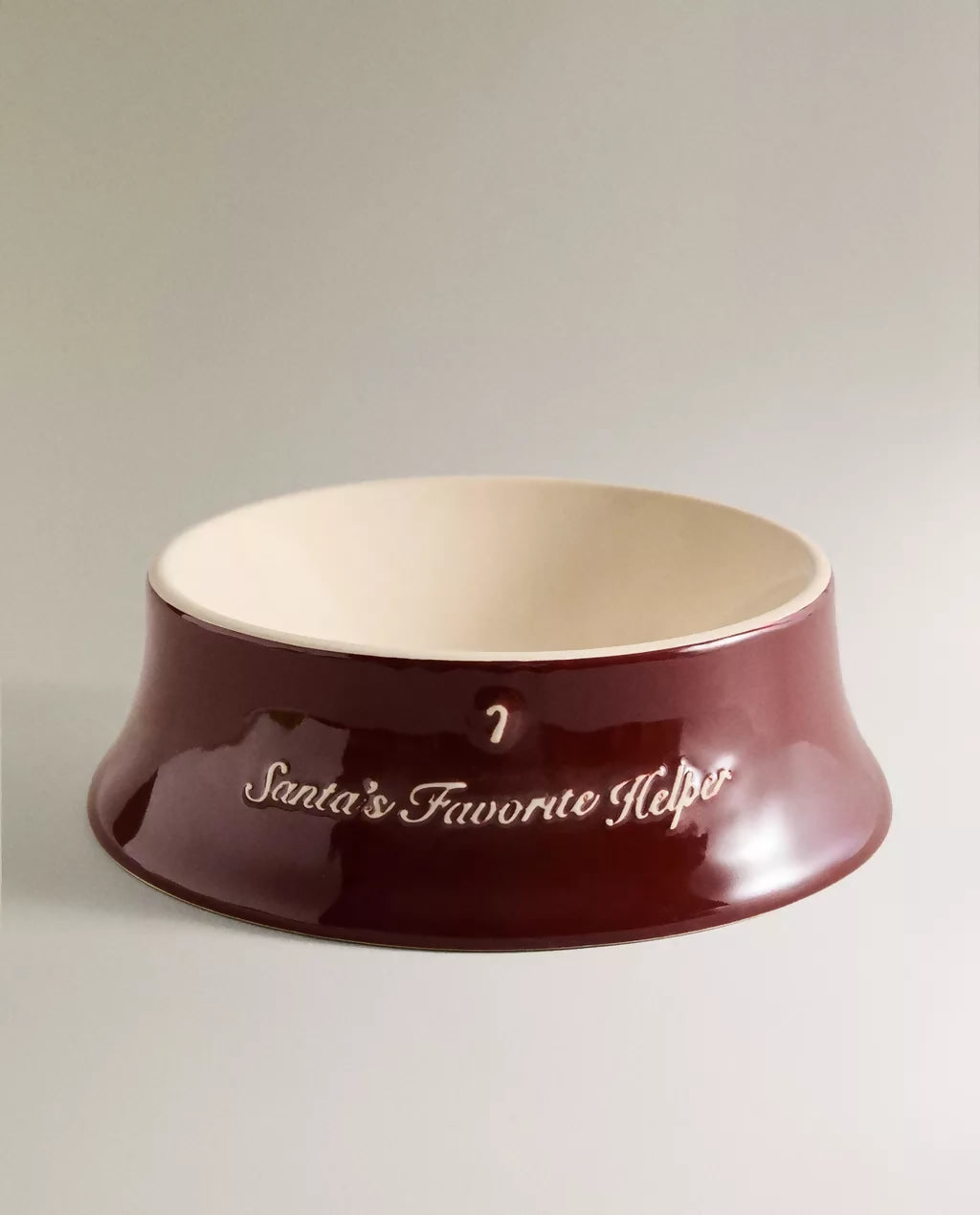 Gamelle en grès pour animaux – Noël