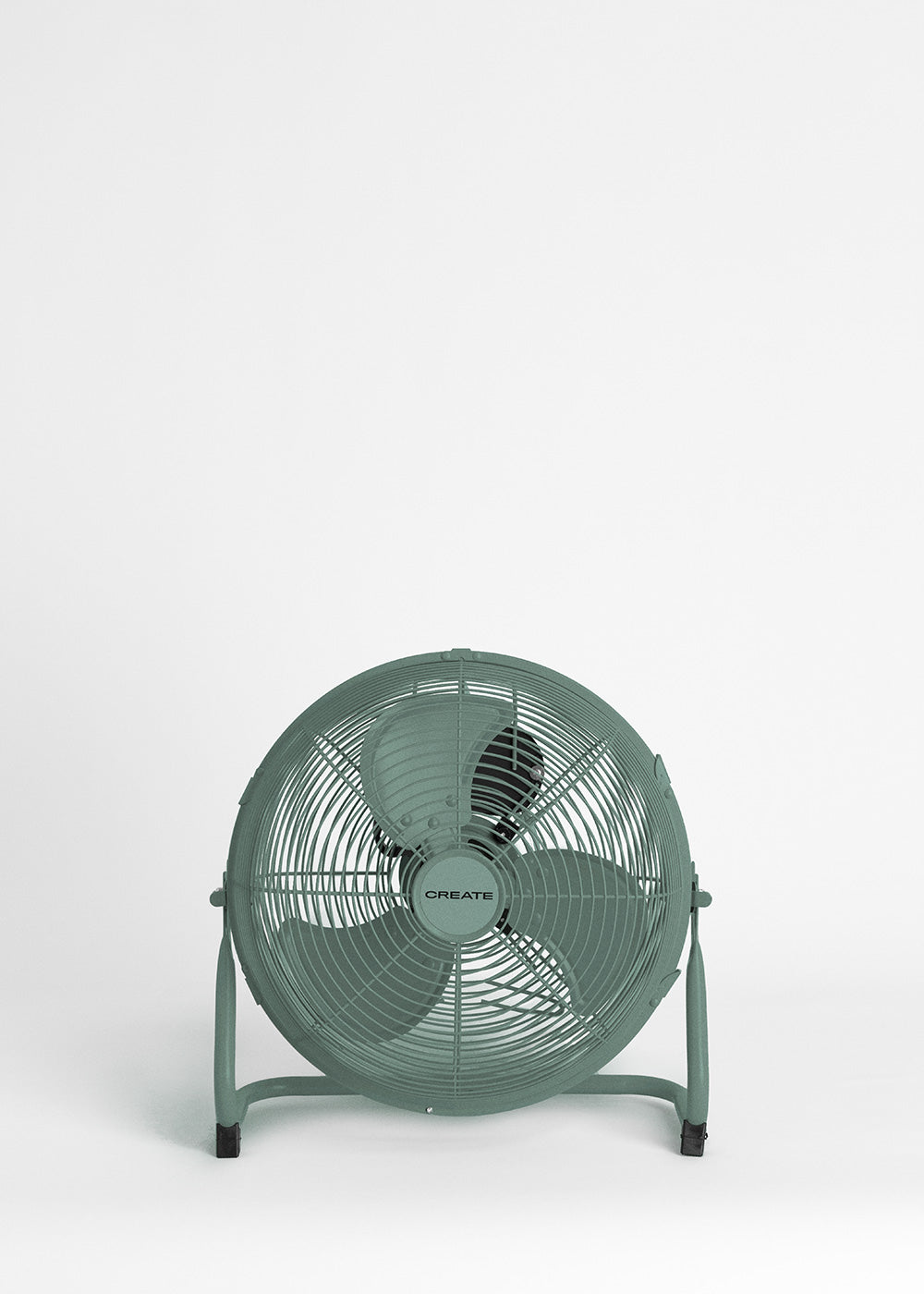 Air Floor Retro - Industrial Fan - 12" - Sage Green
