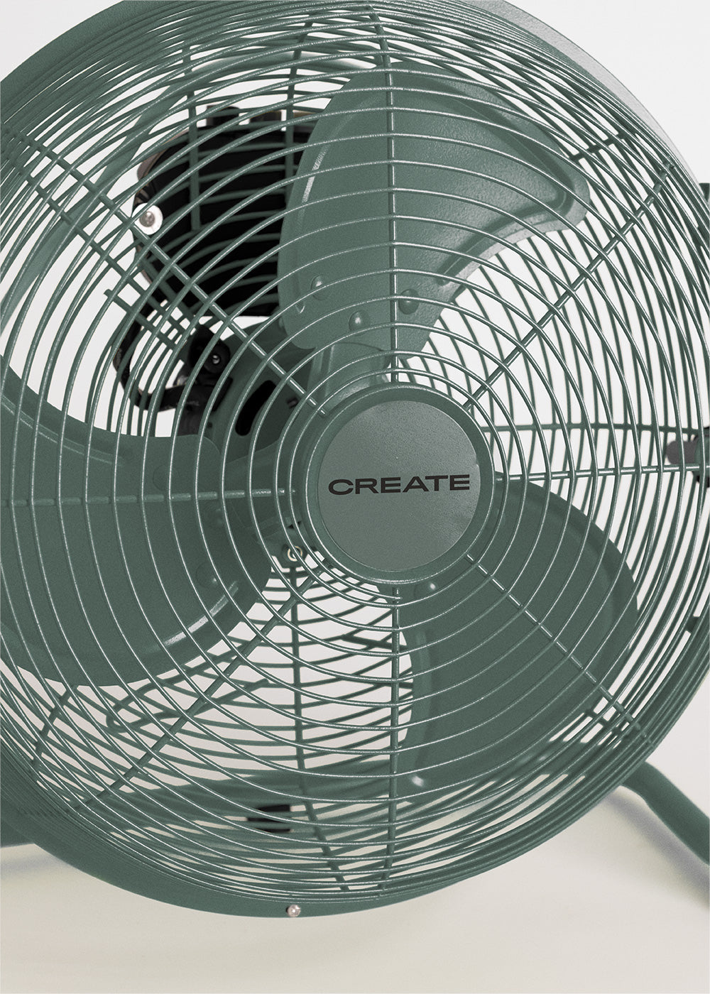 Air Floor Retro - Industrial Fan - 12" - Sage Green