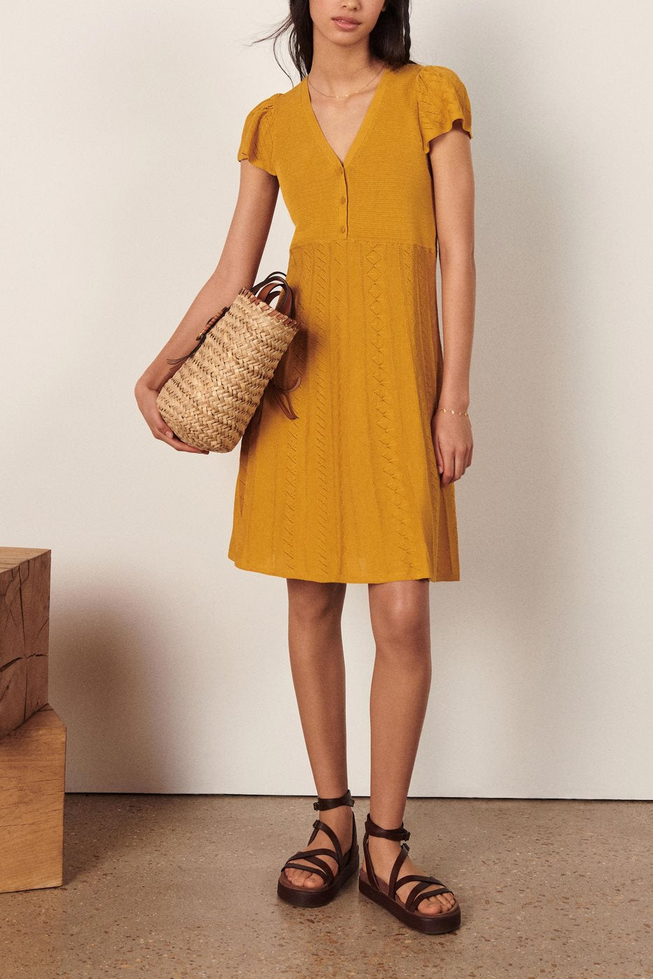 Robe Adana - Moutarde - Femme