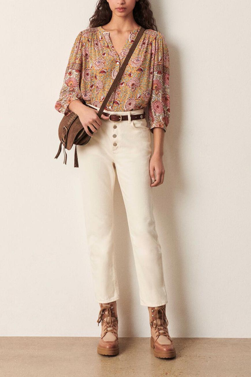 Jean Amber - Blanc - Femme