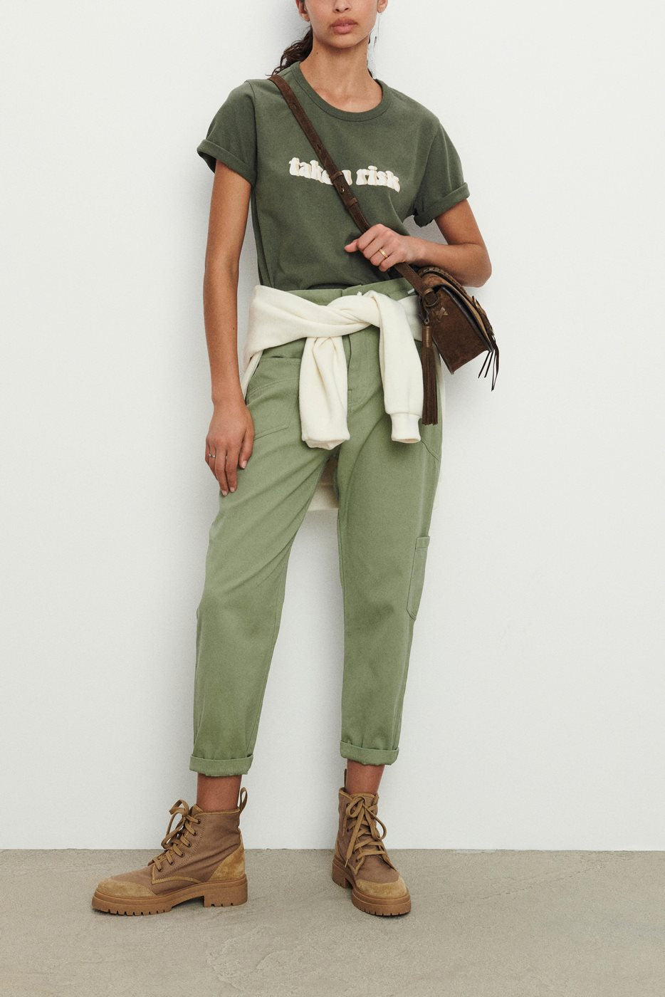 Pantalon Dewis - Kaki - Femme