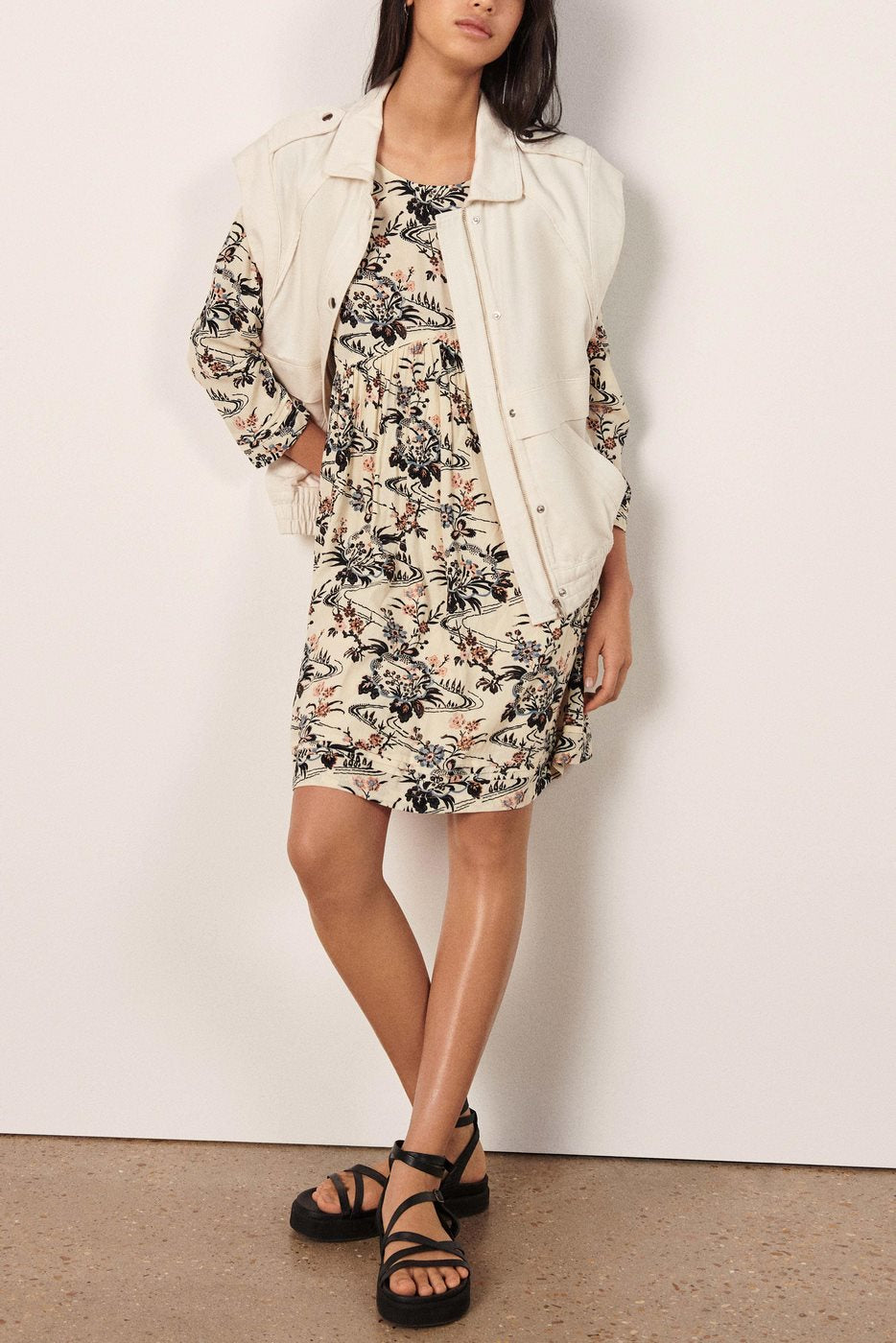 Robe Fina - Ecru - Femme