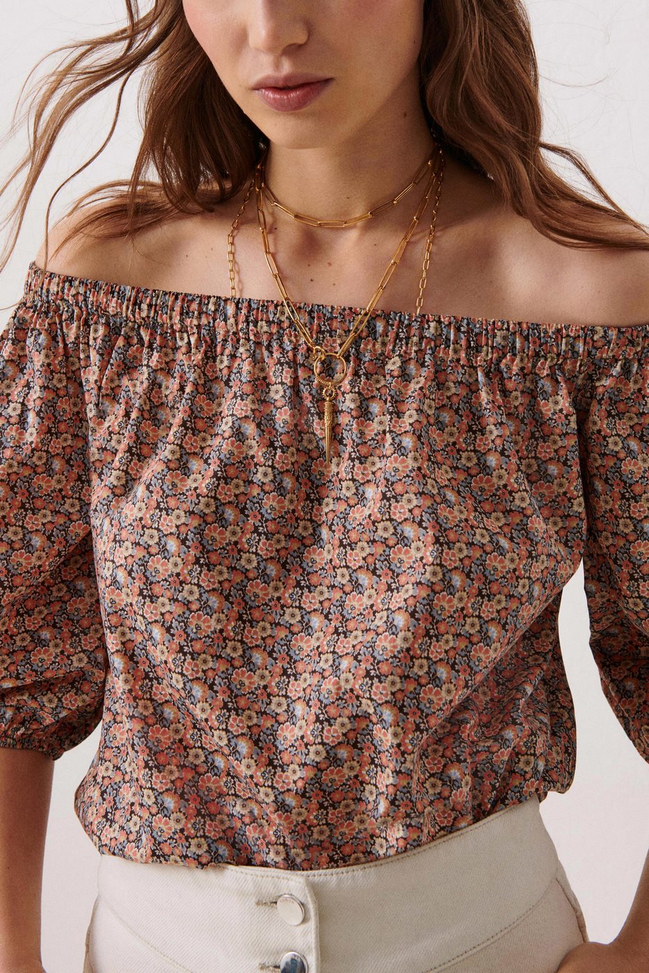 Camicetta Fustave - Ecru - Donna