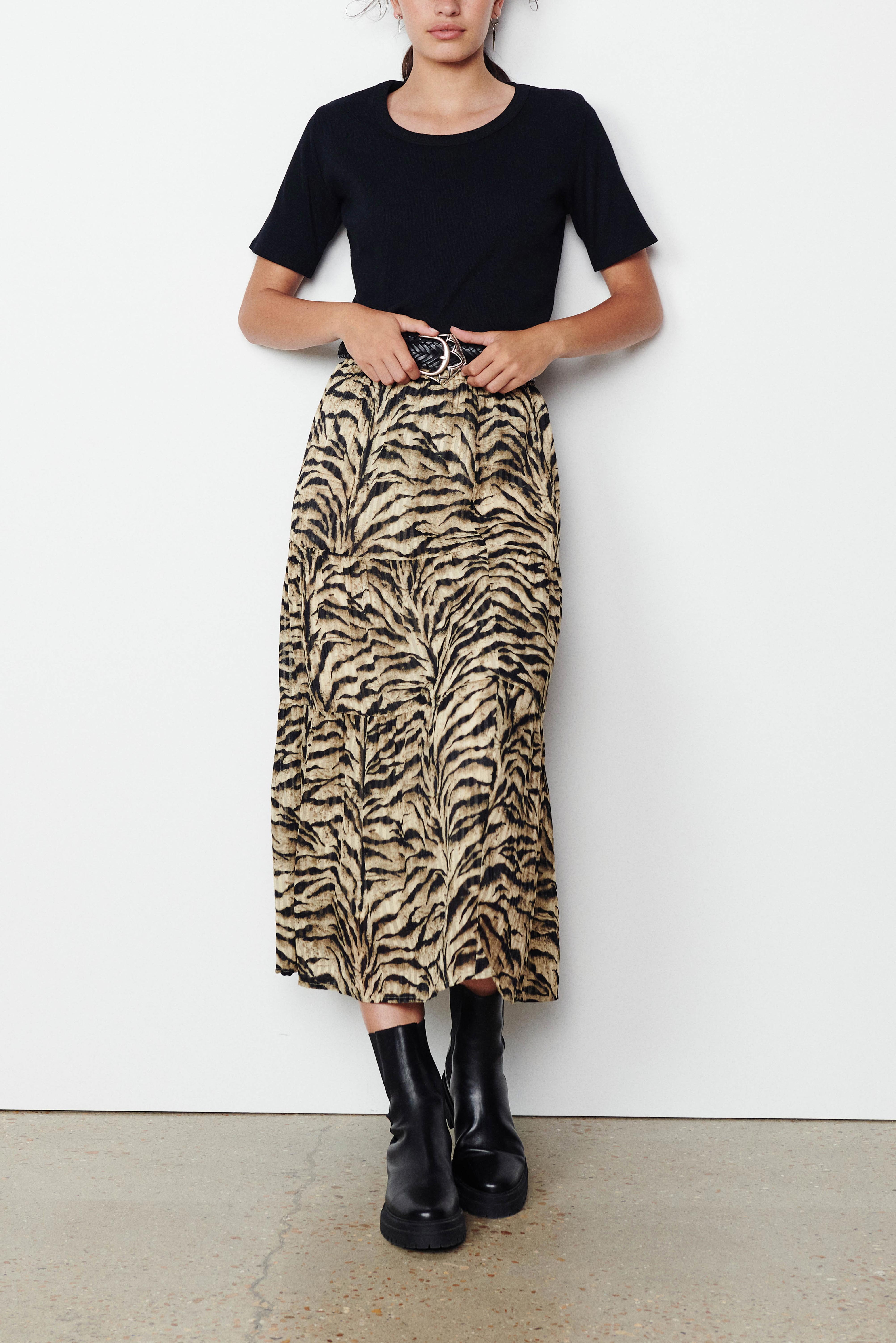 Jupe Iva - Beige - Femme