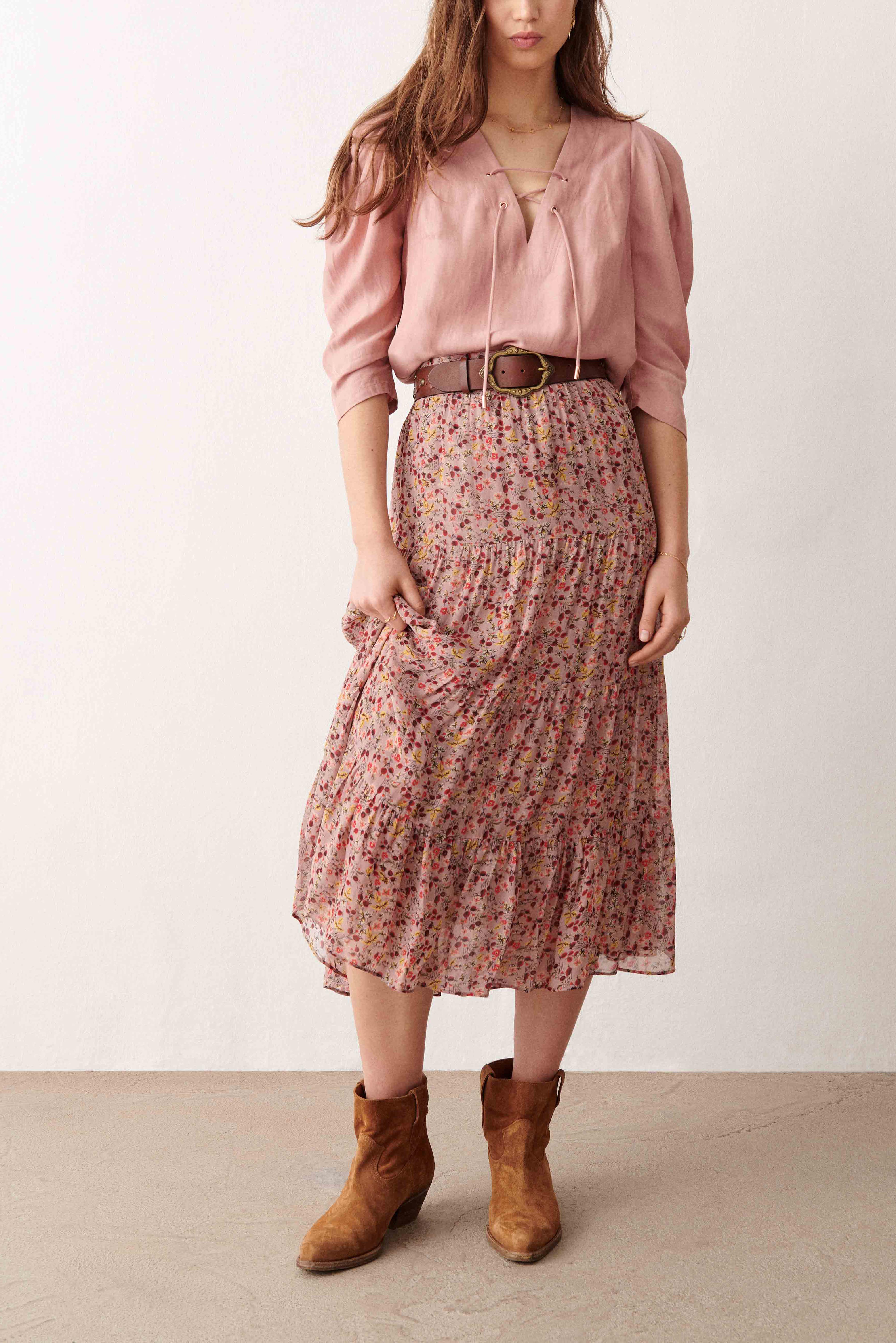 Jupe Monder - Beige - Femme