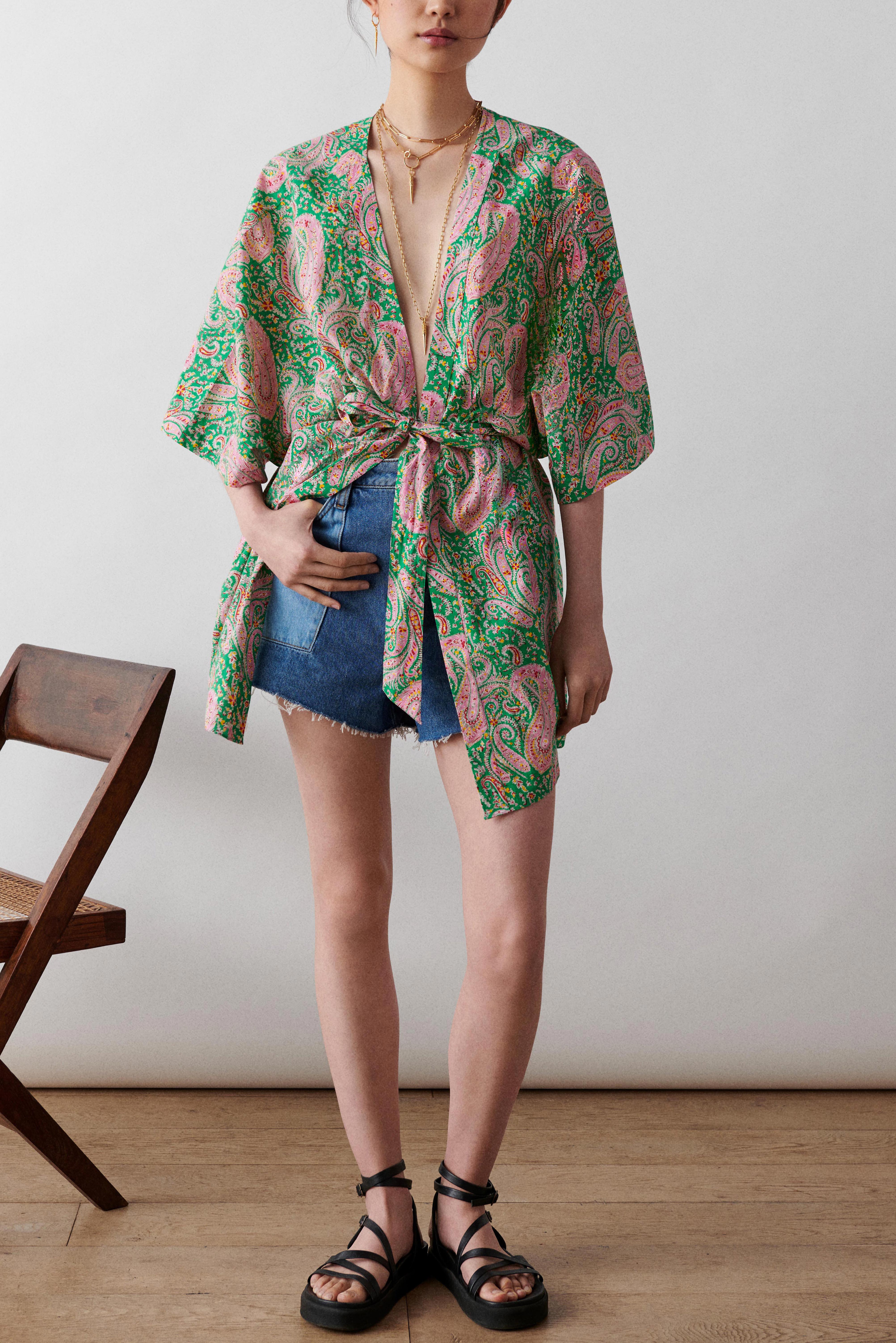 Kimono Olsen - Vert - Femme