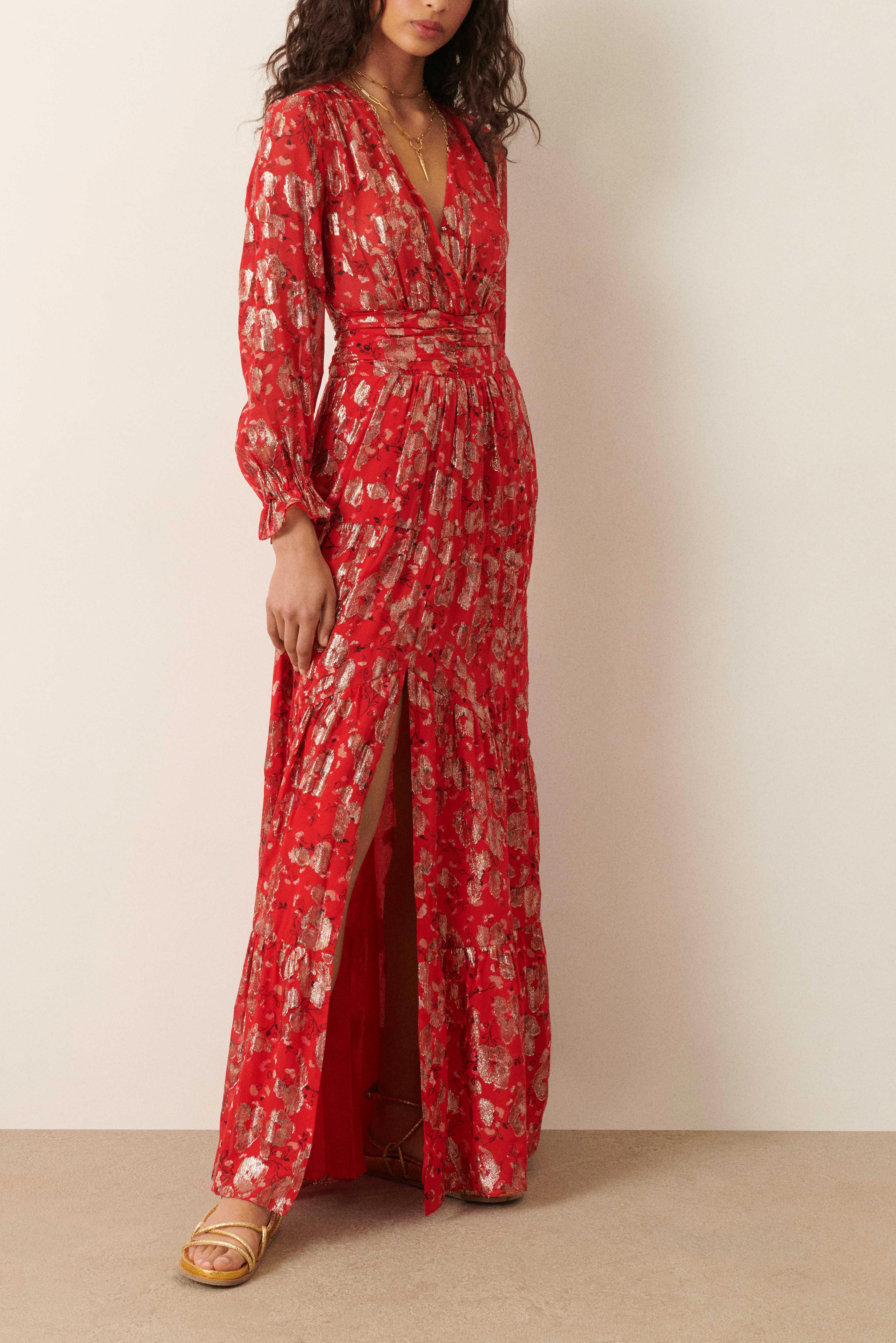 Robe Tilane - Rouge - Femme