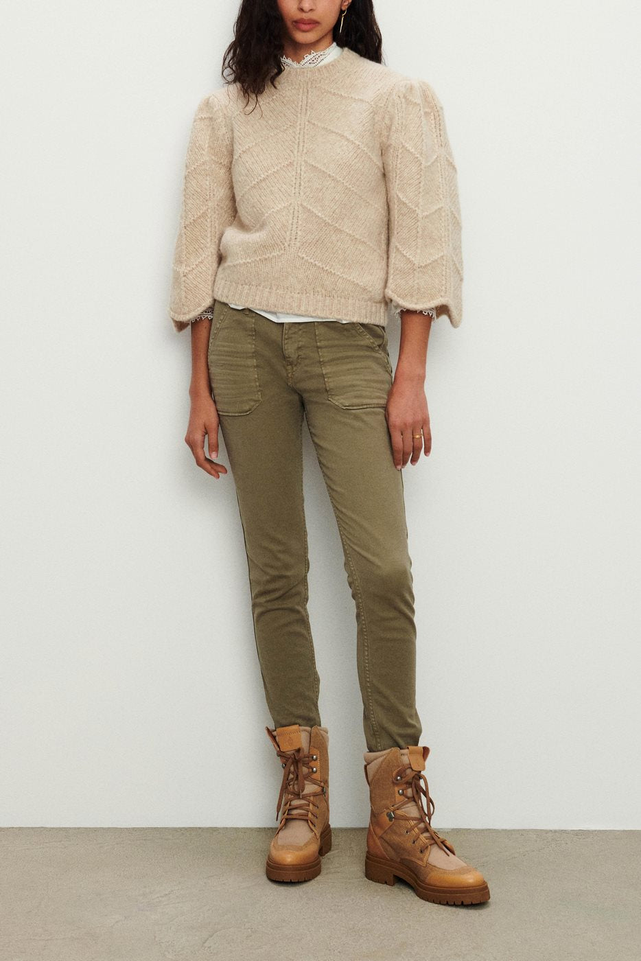 Pull West - Beige - Femme