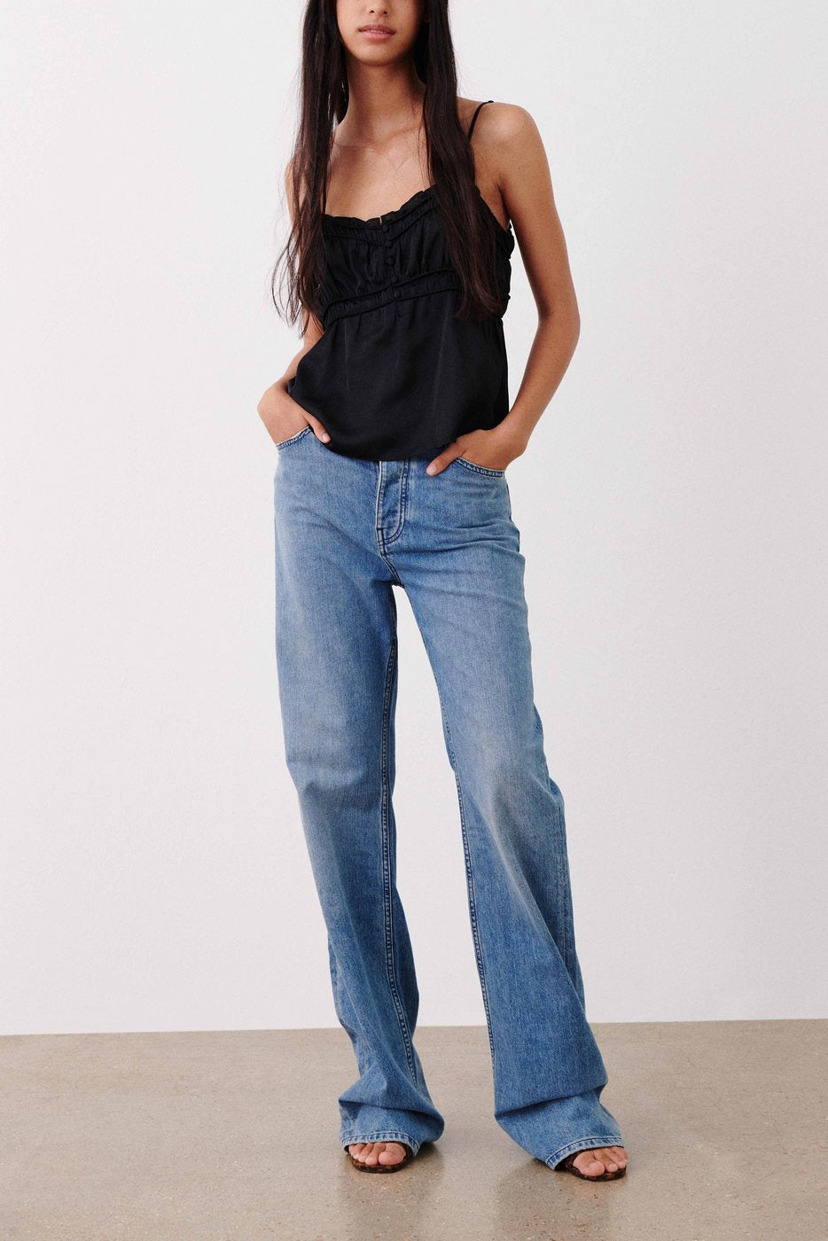 Top Yael - Noir - Femme