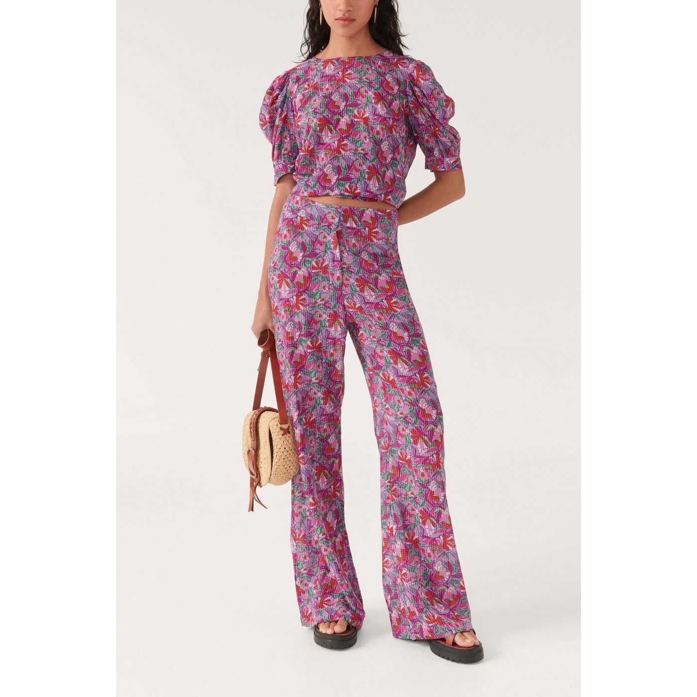 Pantalon Abo - Violet - Femme