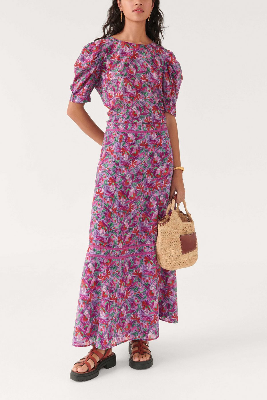 Jupe Aliya - Violet - Femme