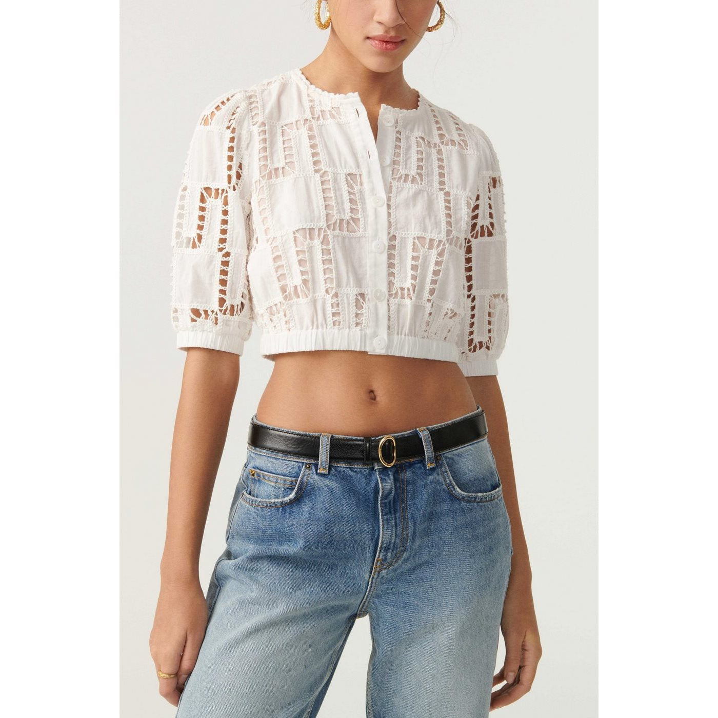 Top Amir - Ecru - Femme