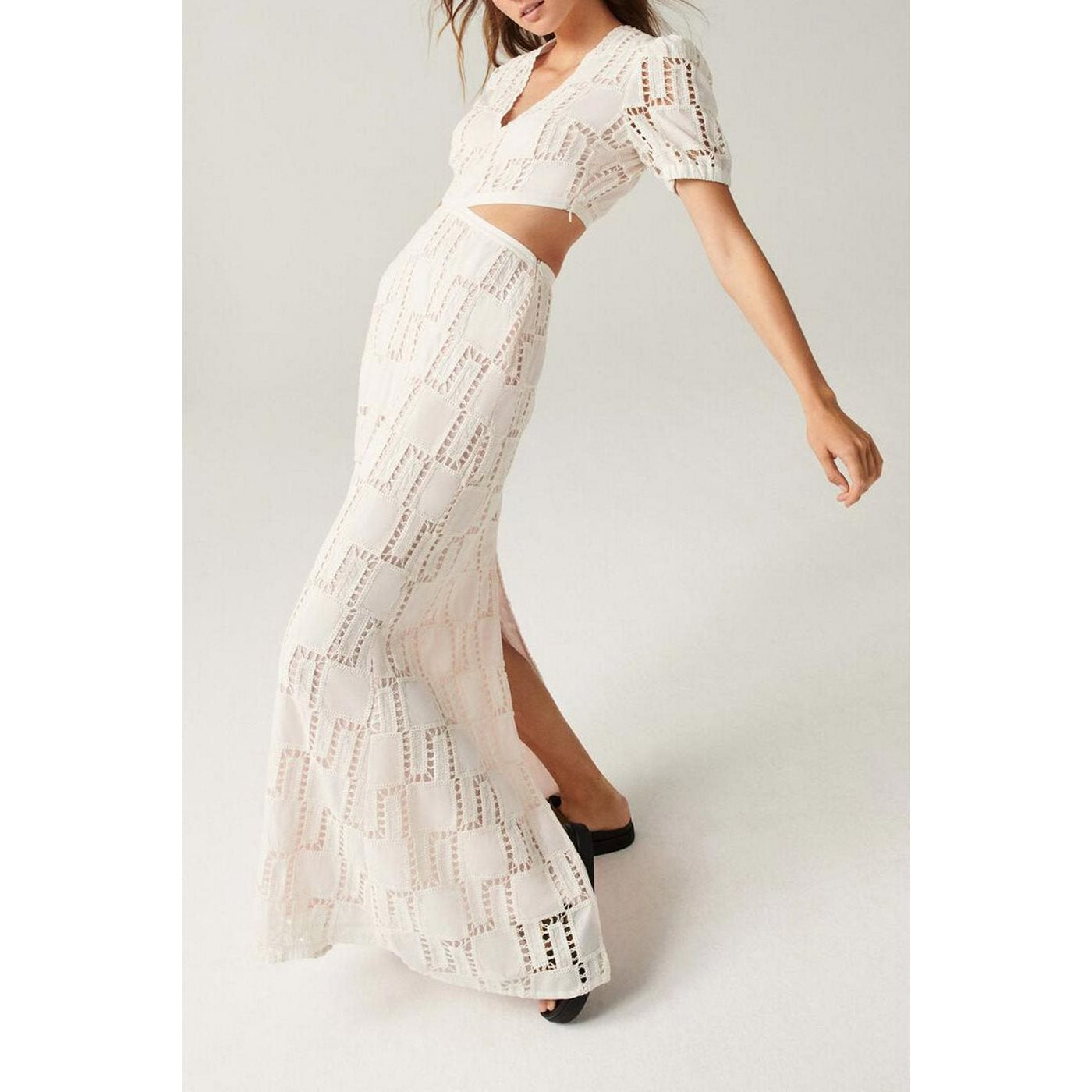 Robe Ava - Ecru - Femme