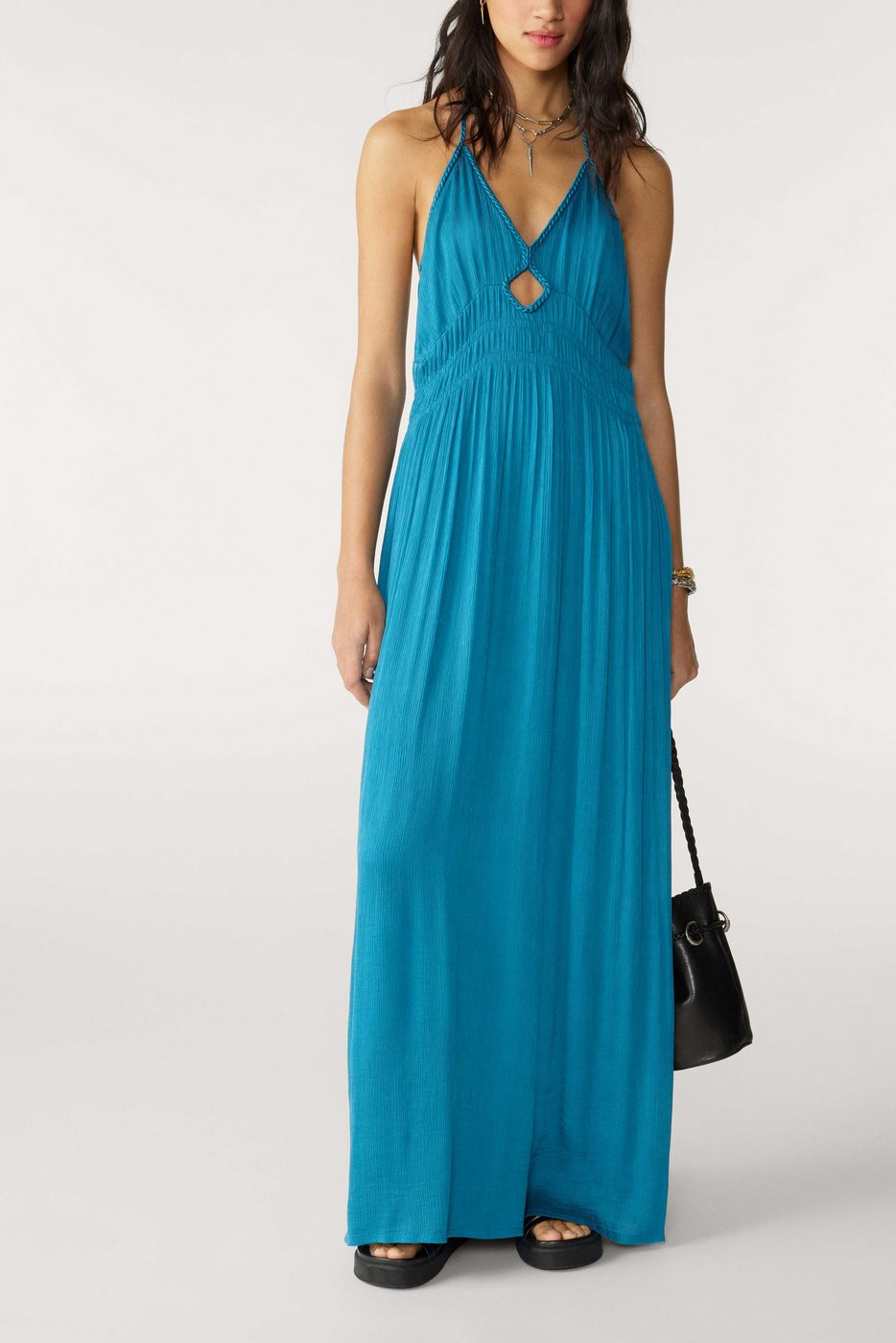 Robe Cha - Turquoise - Femme
