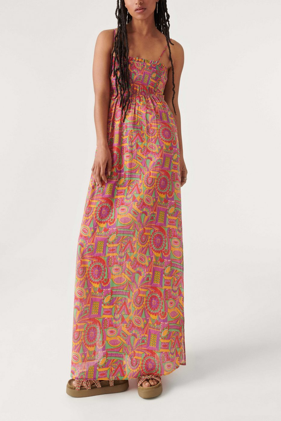 Robe Dalia - Fuchsia - Femme