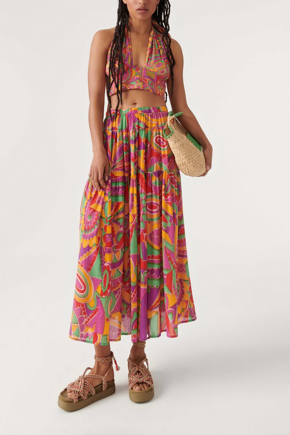 Jupe Daniela - Fuchsia - Femme