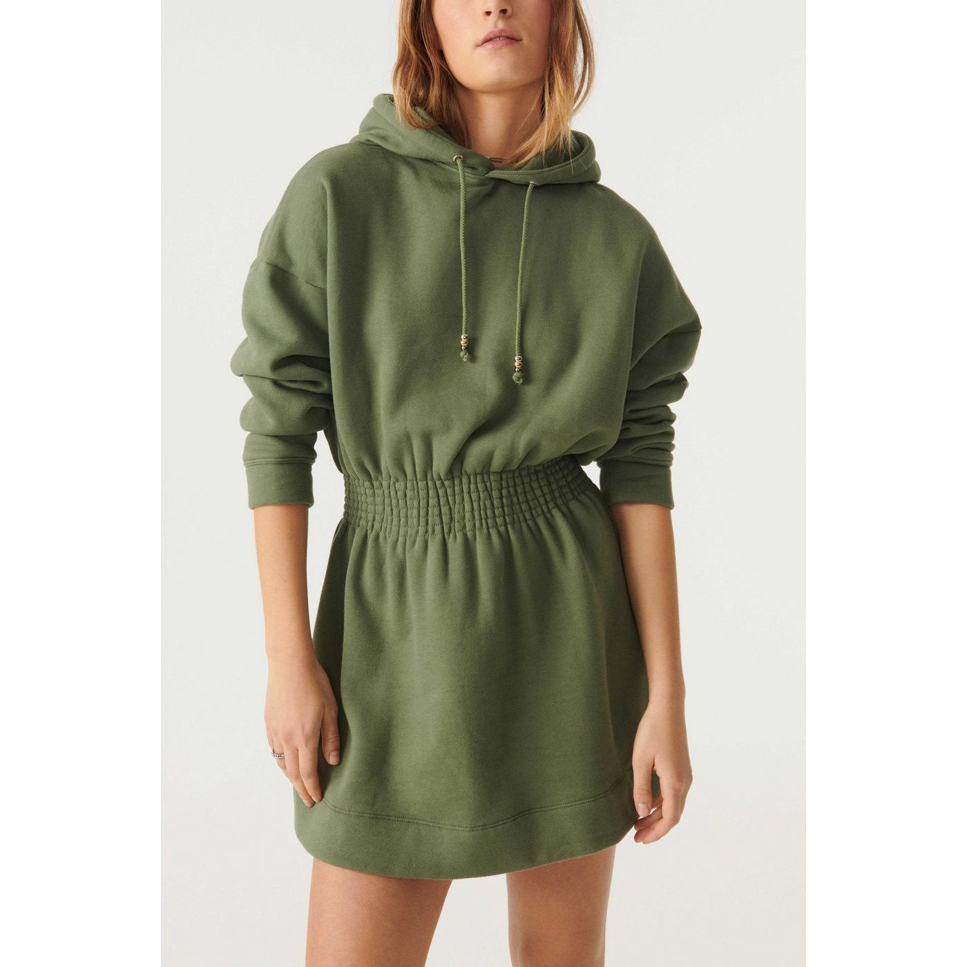 Robe Ditsy - Kaki - Femme