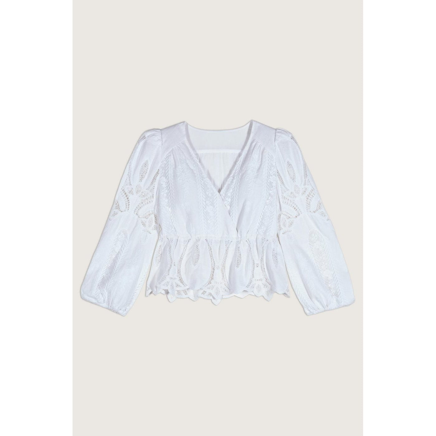 Top Etlin - Ecru - Femme