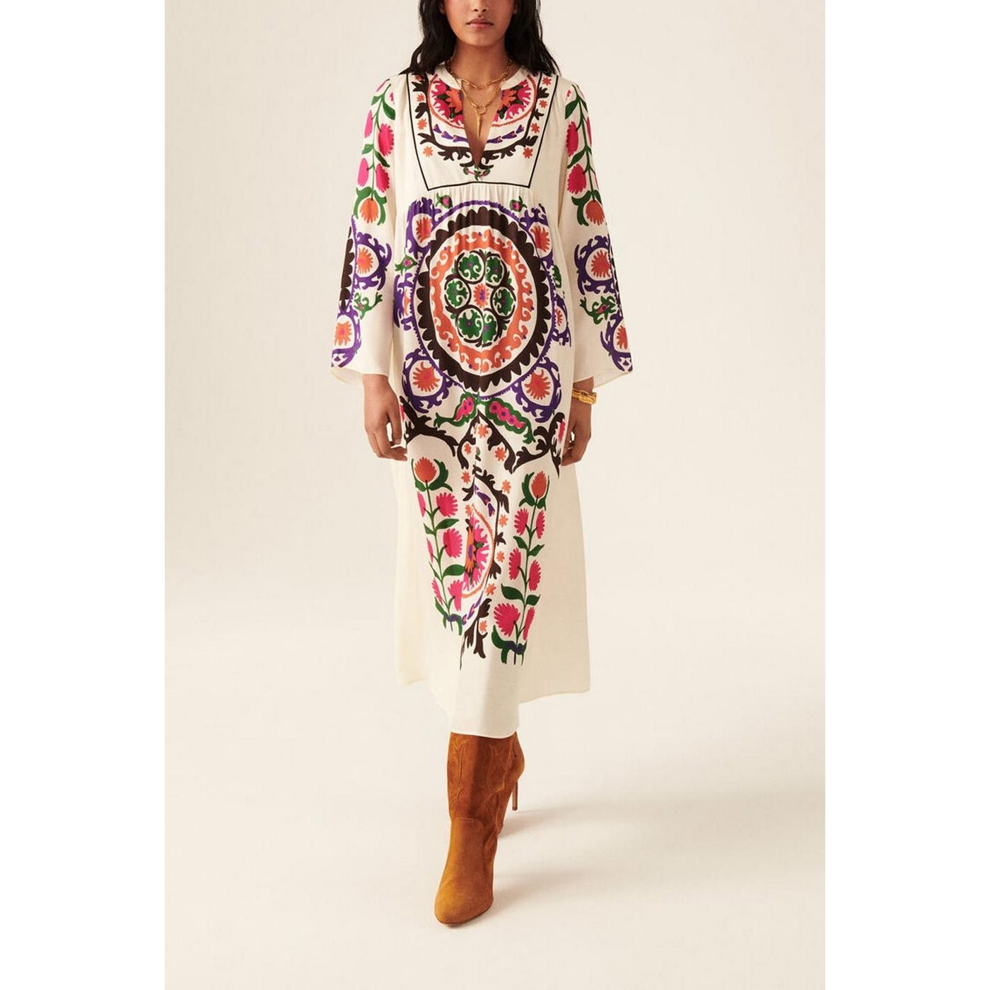 Robe Felicia - Ecru - Femme